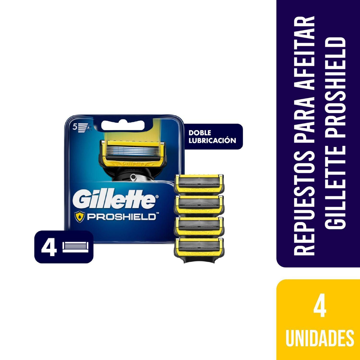 Repuesto para Afeitar Proshield 4 un Gillette-0