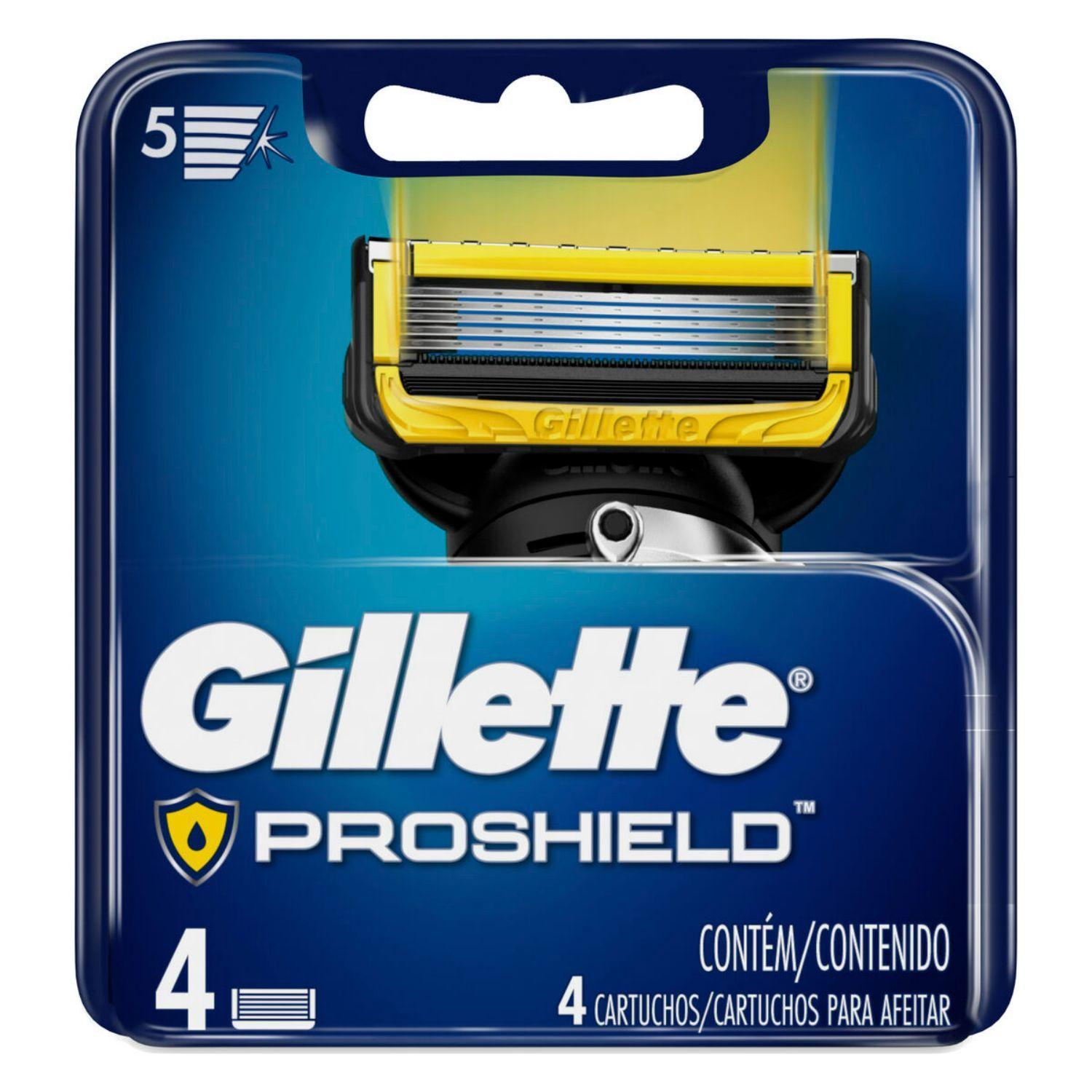 Repuesto para Afeitar Proshield 4 un Gillette-1