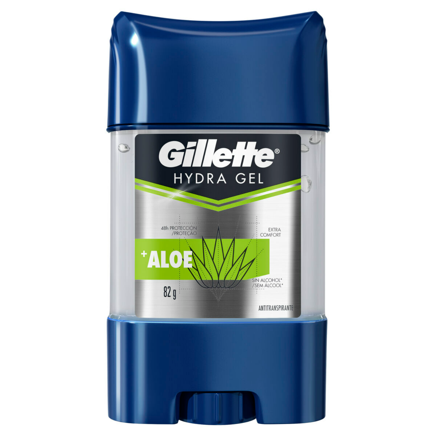6 Antitranspirante Gillete en HydraGel Aloe de 82g-5