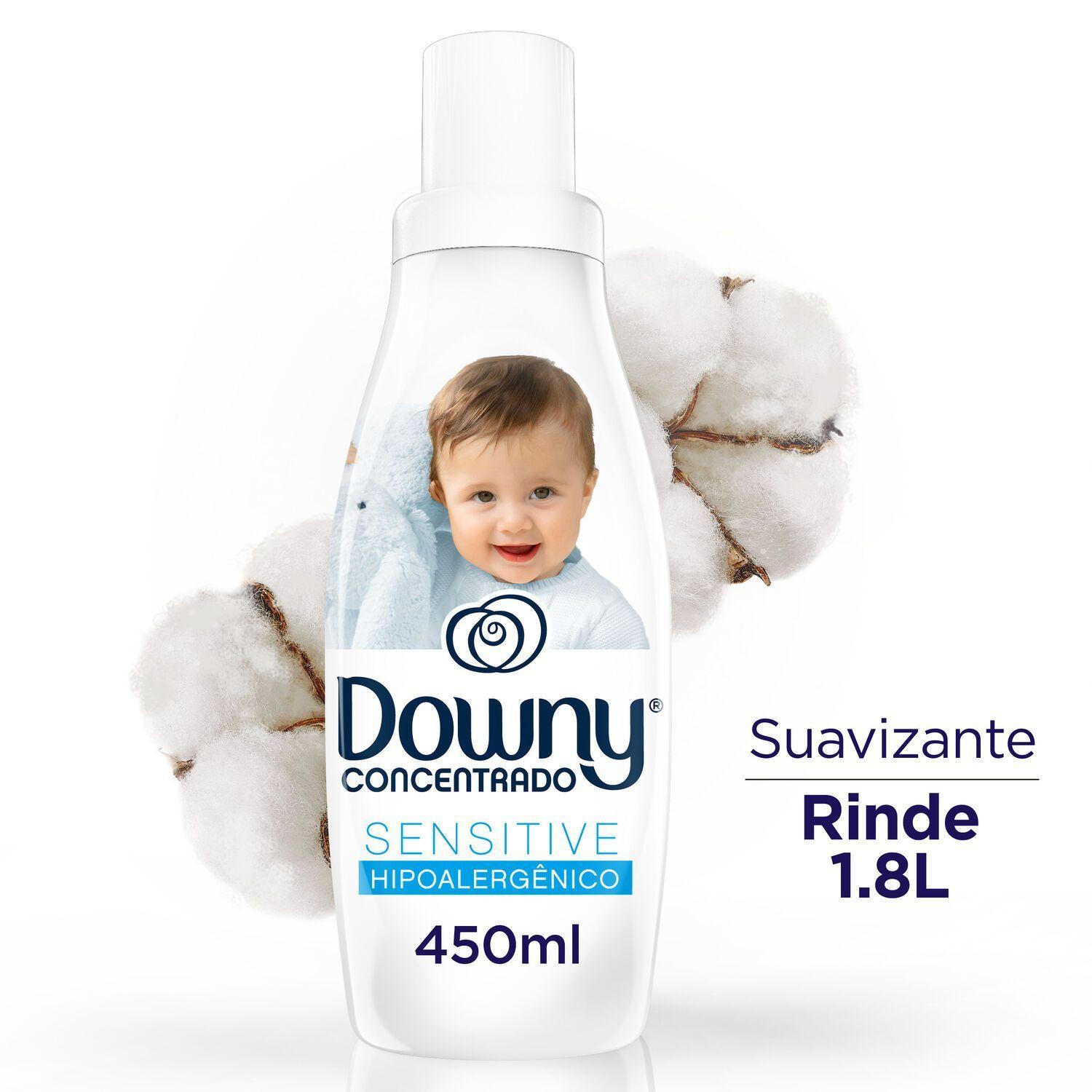 Suavizante Ropa Concentrado Downy Hipoalergénico 450ml-0