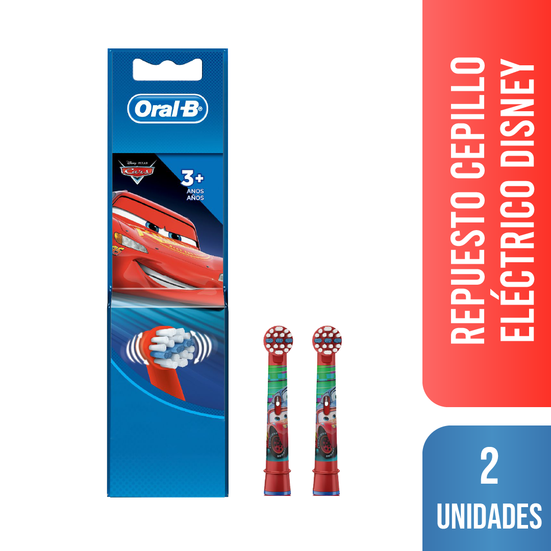 Cabezales De Repuesto Oral-B Disney Cepillo Eléctrico 2 un-0