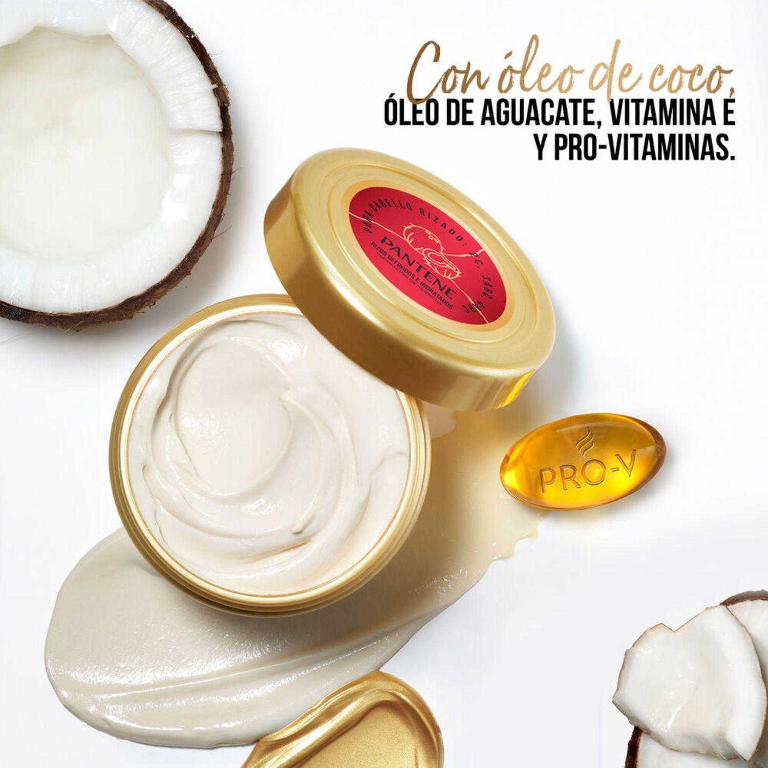 Pack 3 Mascarillas Pantene Pro-V Rizos Definidos 300ml-1
