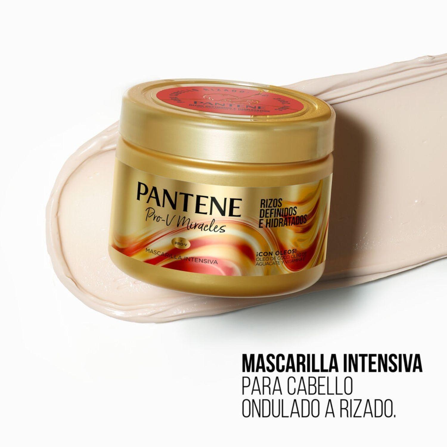 Pack 3 Mascarillas Pantene Pro-V Rizos Definidos 300ml-2