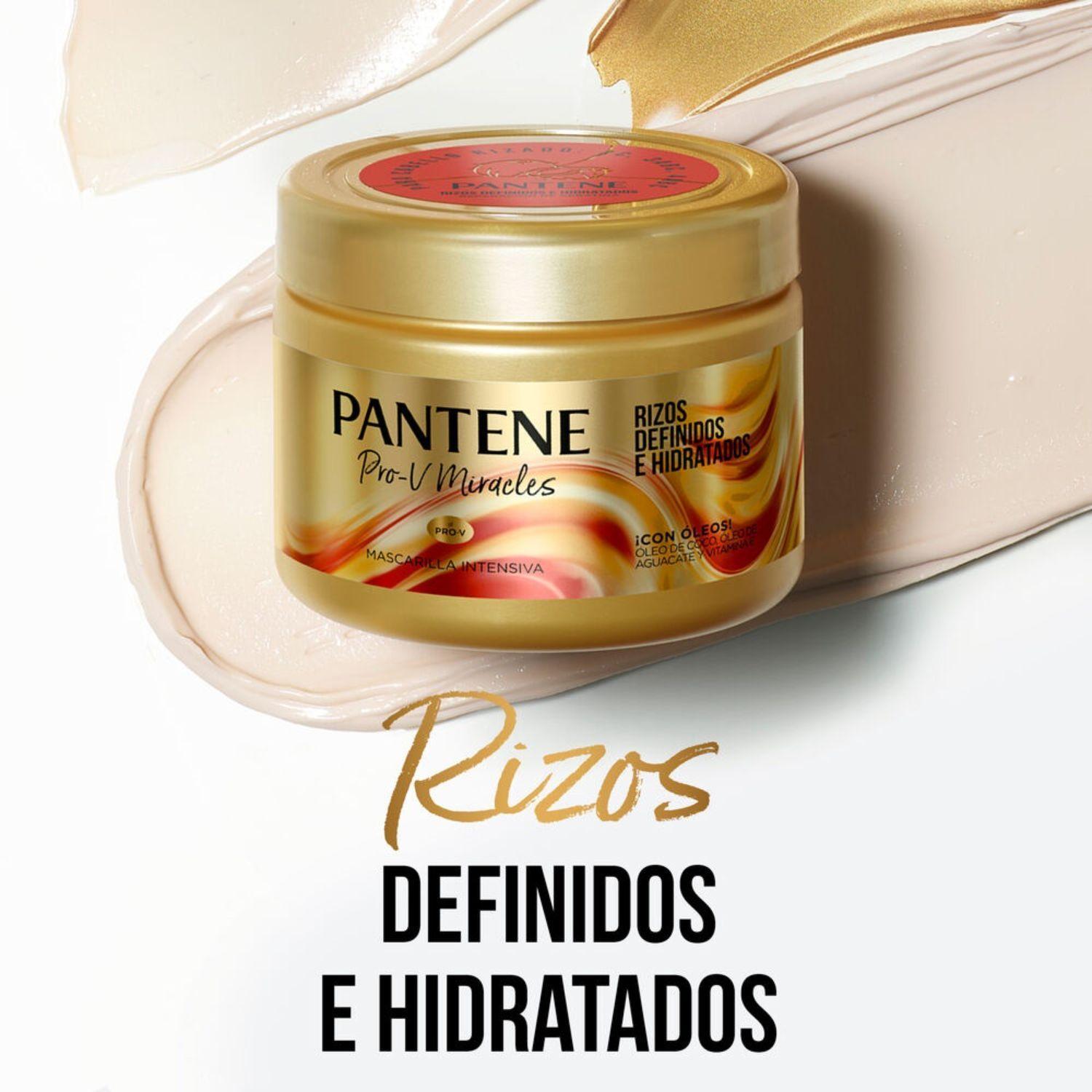 Pack 3 Mascarillas Pantene Pro-V Rizos Definidos 300ml-4