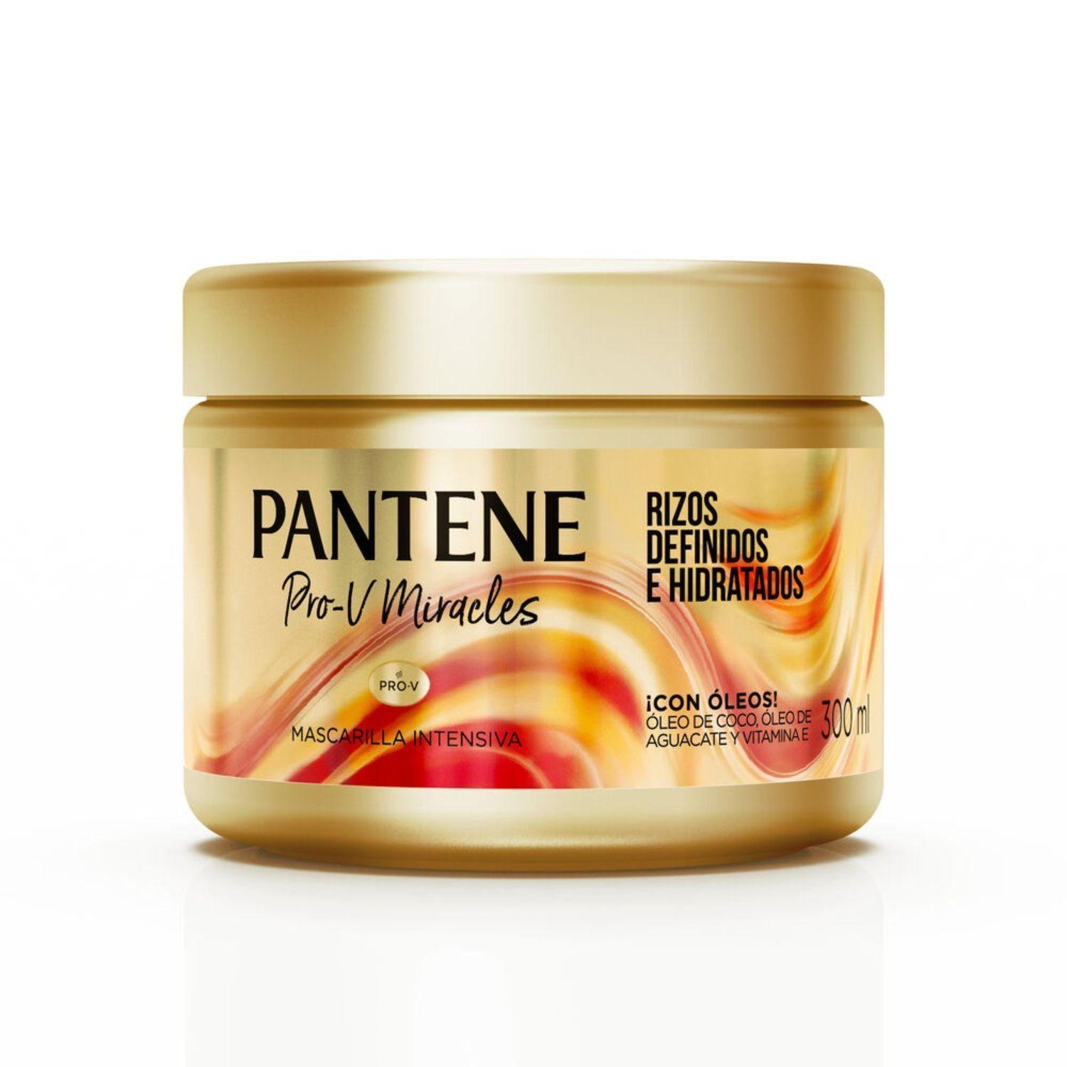 Pack 3 Mascarillas Pantene Pro-V Rizos Definidos 300ml-5