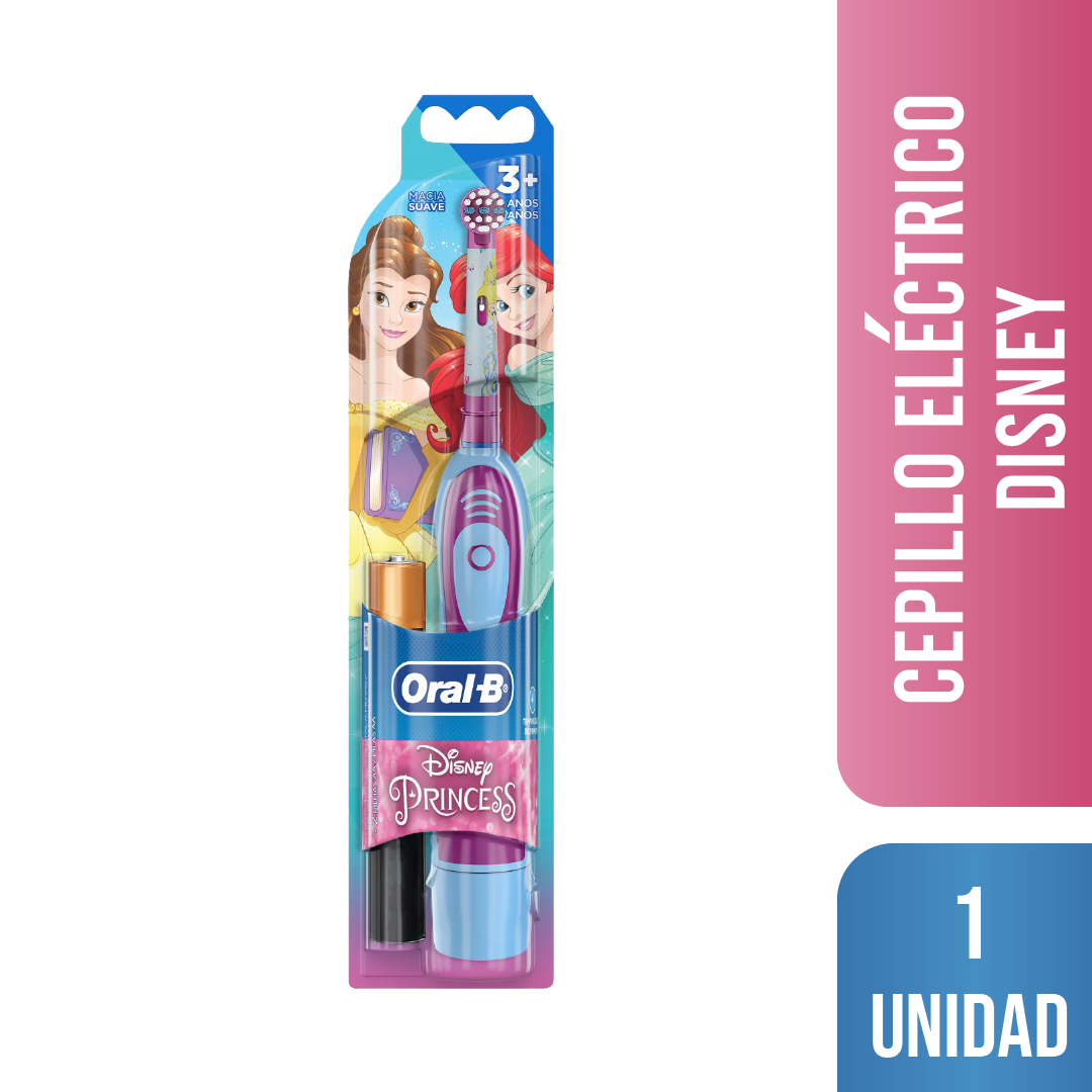 Cepillo De Dientes Eléctrico Oral-B Disney Suave + 2 Pilas-0