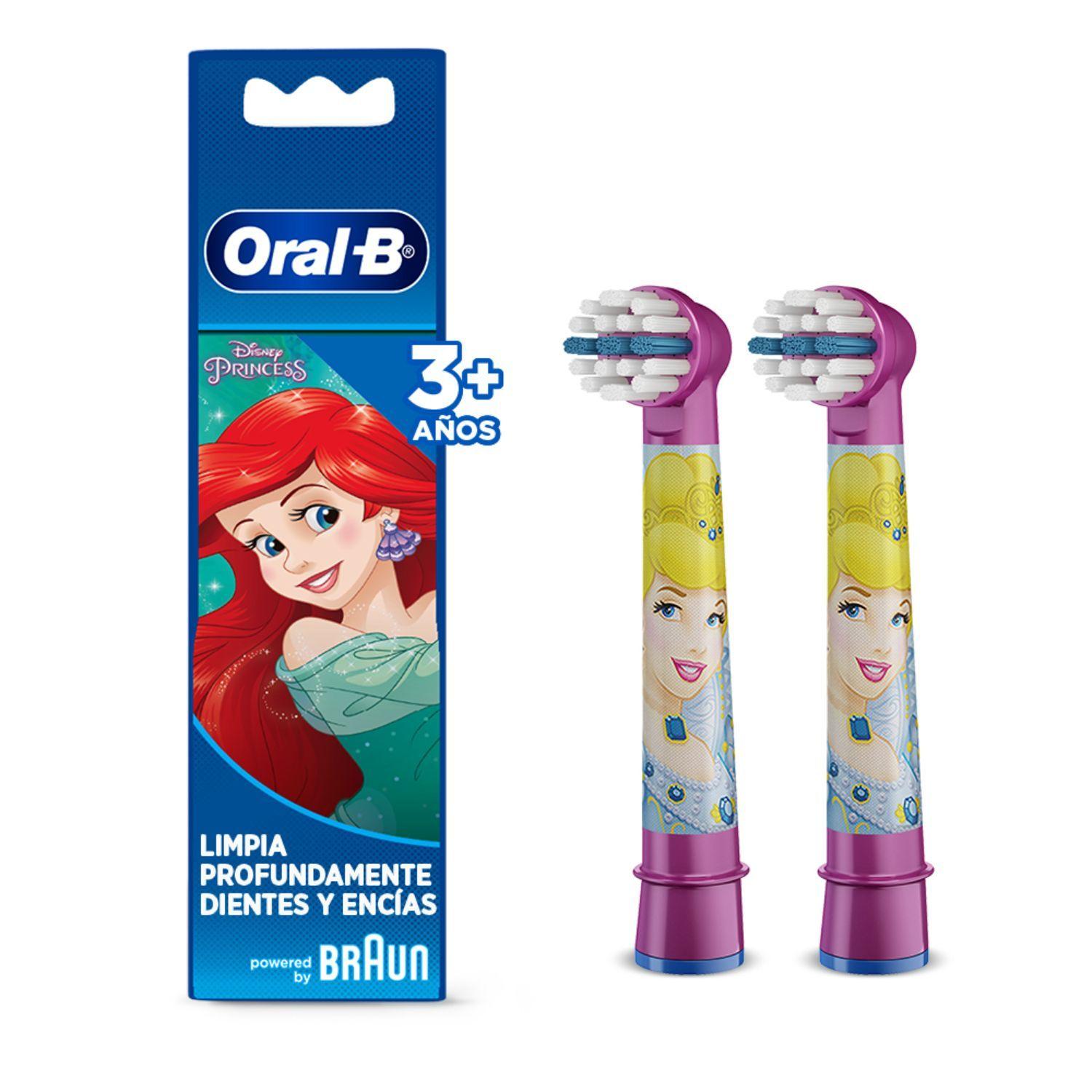 Cabezales Repuesto Oral-B Disney Para Cepillo Eléctrico 2 un-1