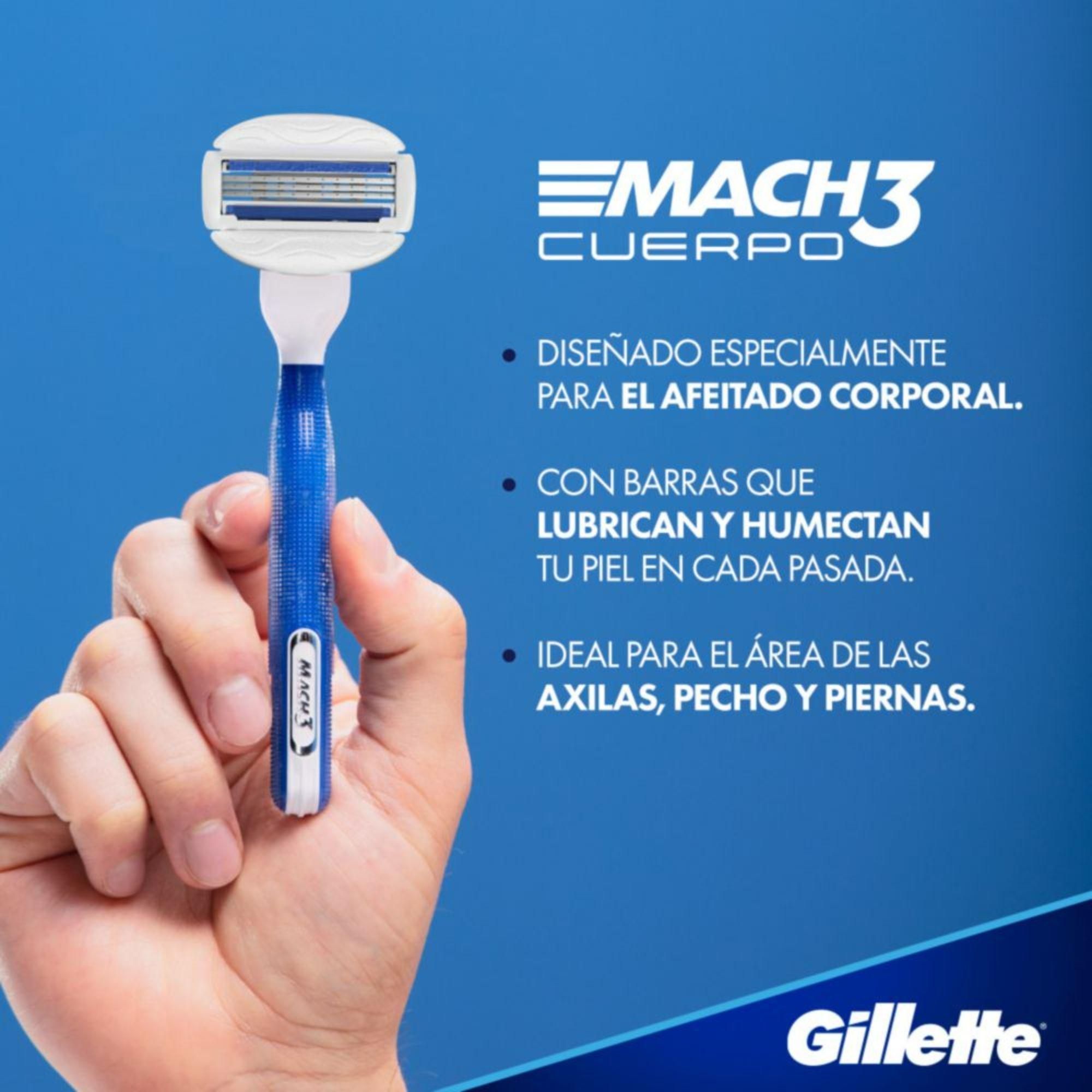 Cartuchos para afeitar Gillette Mach3 Cuerpo 2 unidades-4