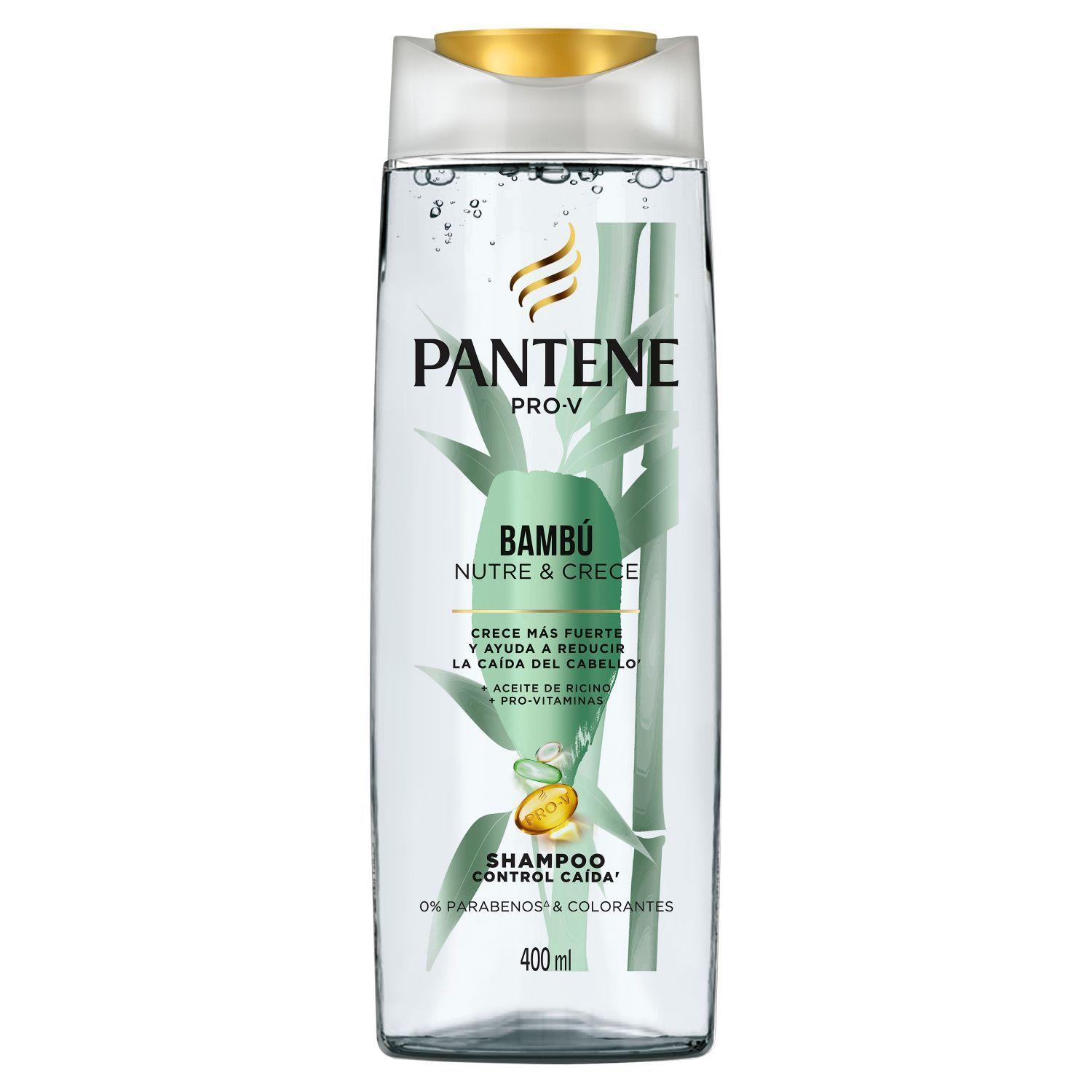 Pack 3 Shampoo Pantene Pro-V Bambú Nutre & Crece 400ml-2