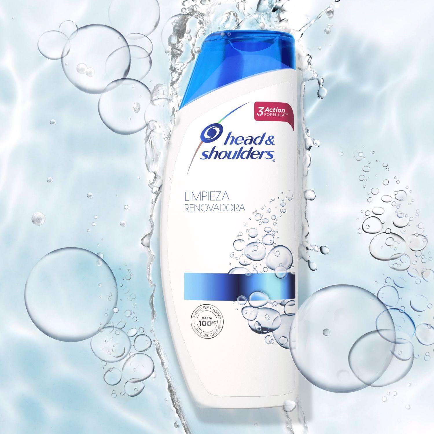 Pack 3 Shampoo Head & Shoulders Limpieza Renovadora 375ml-3