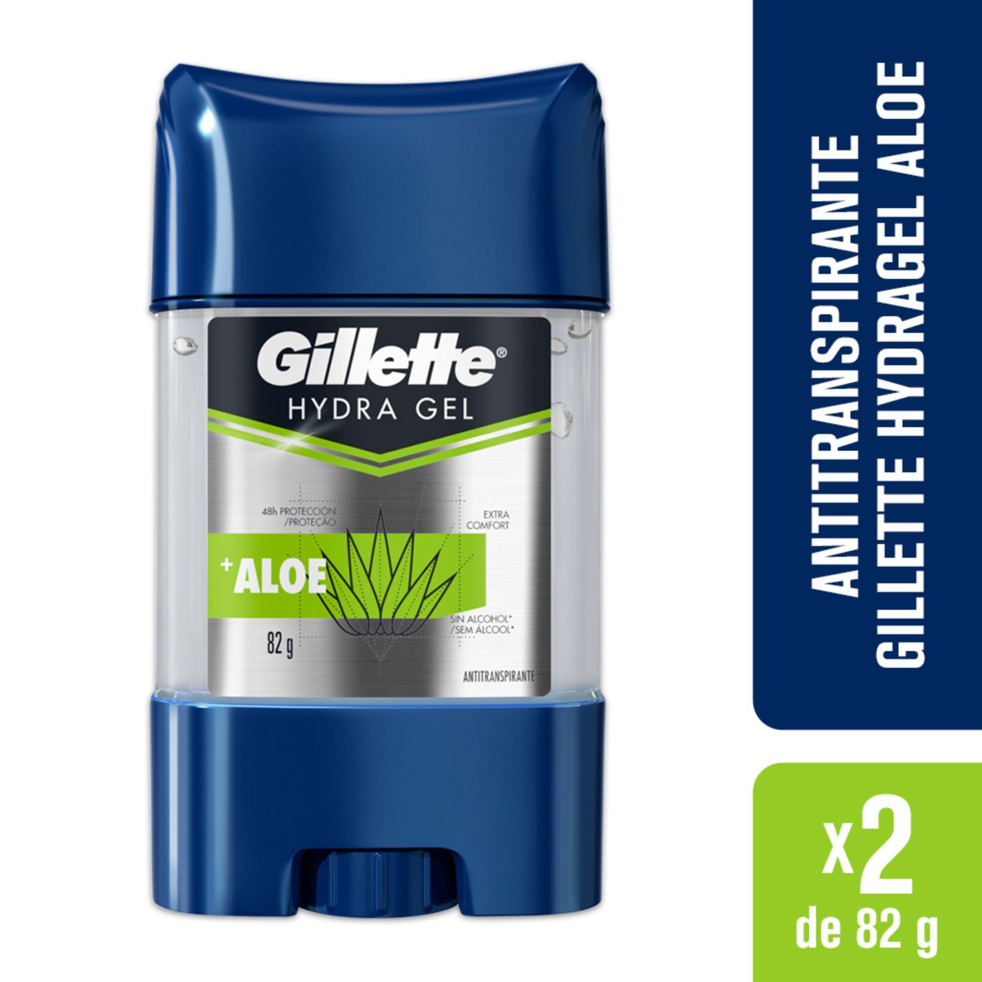 Pack 2 Antitranspirante Gillette HydraGel Aloe 82g-0