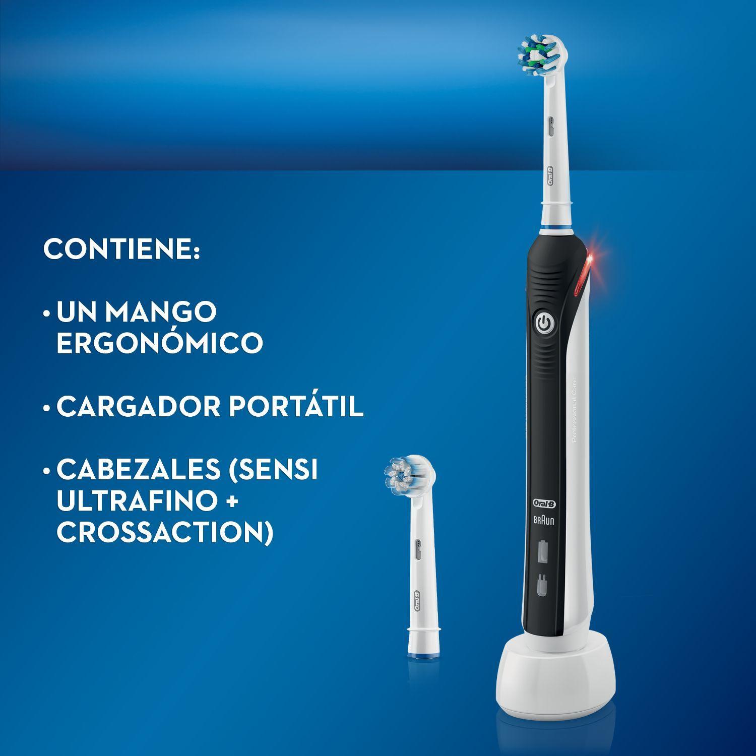 Cepillo De Dientes Eléctrico Oral-B Pro 2000 + Cabezal Sensi-2