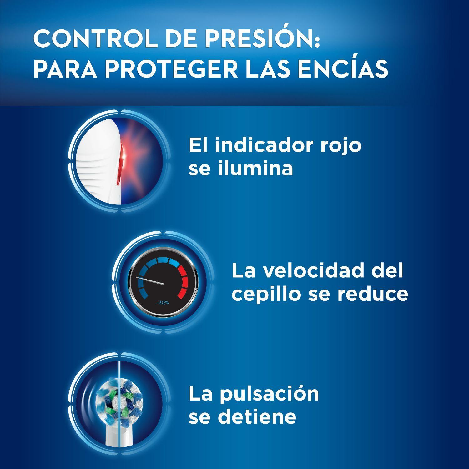 Cepillo De Dientes Eléctrico Oral-B Pro 2000 + Cabezal Sensi-3