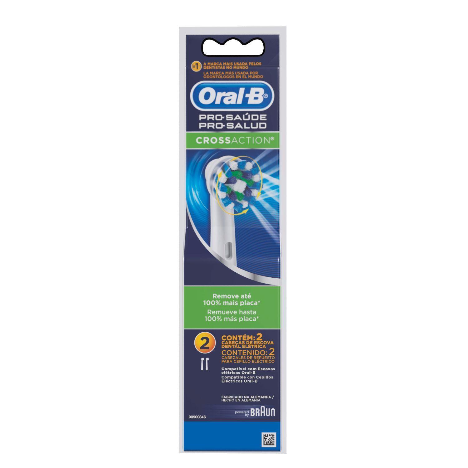 Cabezales De Repuesto Oral-B Pro-Salud Cross Action 2 un-10