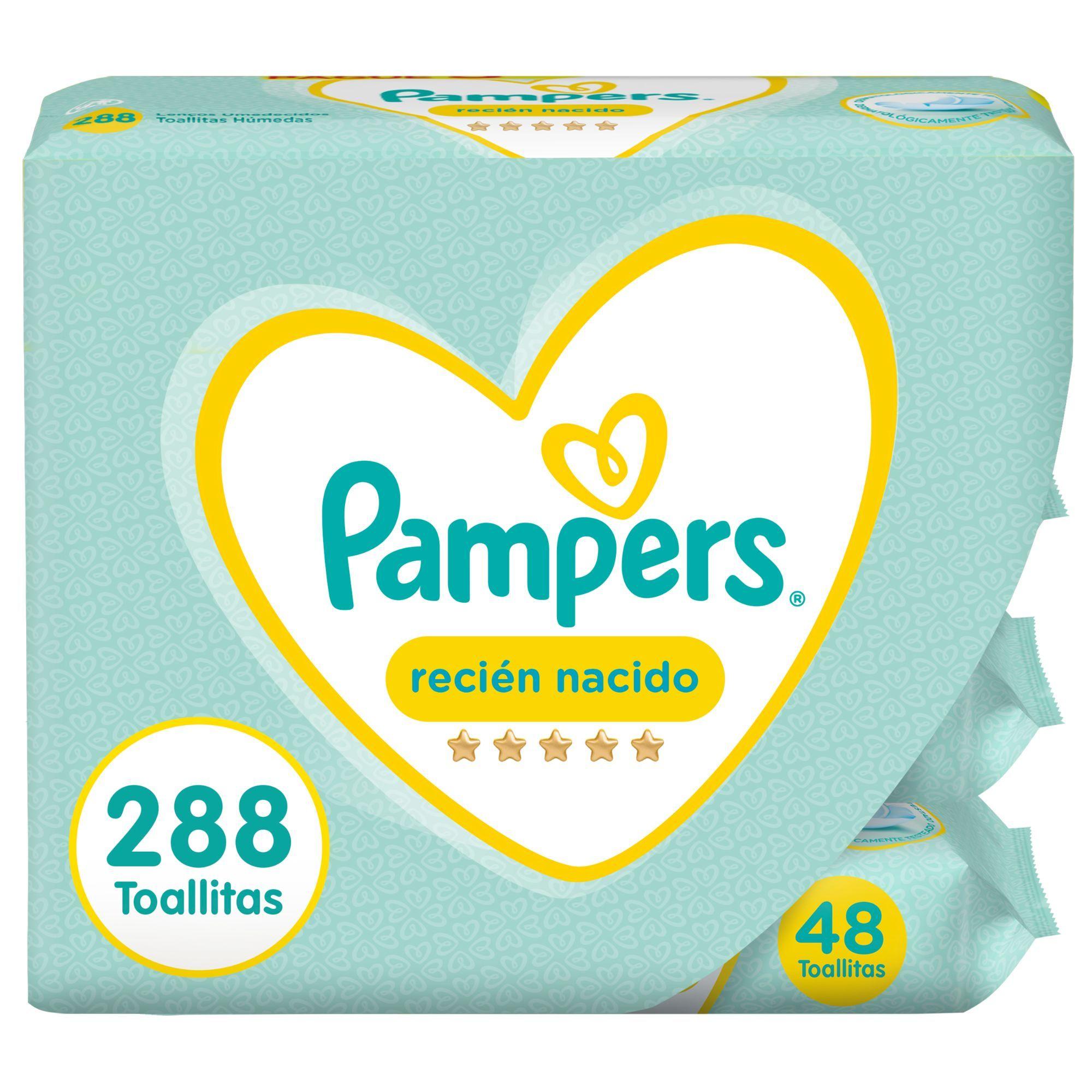 Toallitas Húmedas Pampers Recien Nacido 288 Un-0