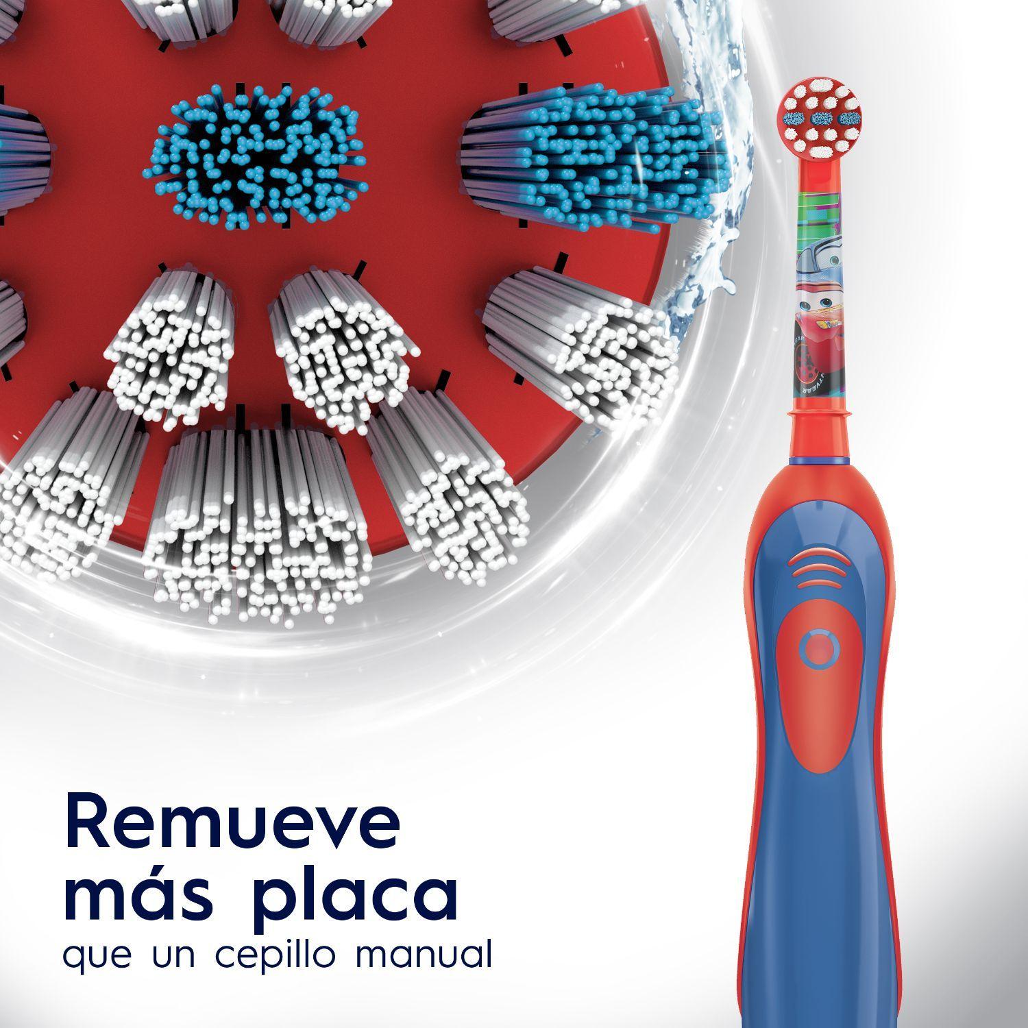 Cepillo De Dientes Eléctrico Oral-B Disney Cars + 2Pilas -3
