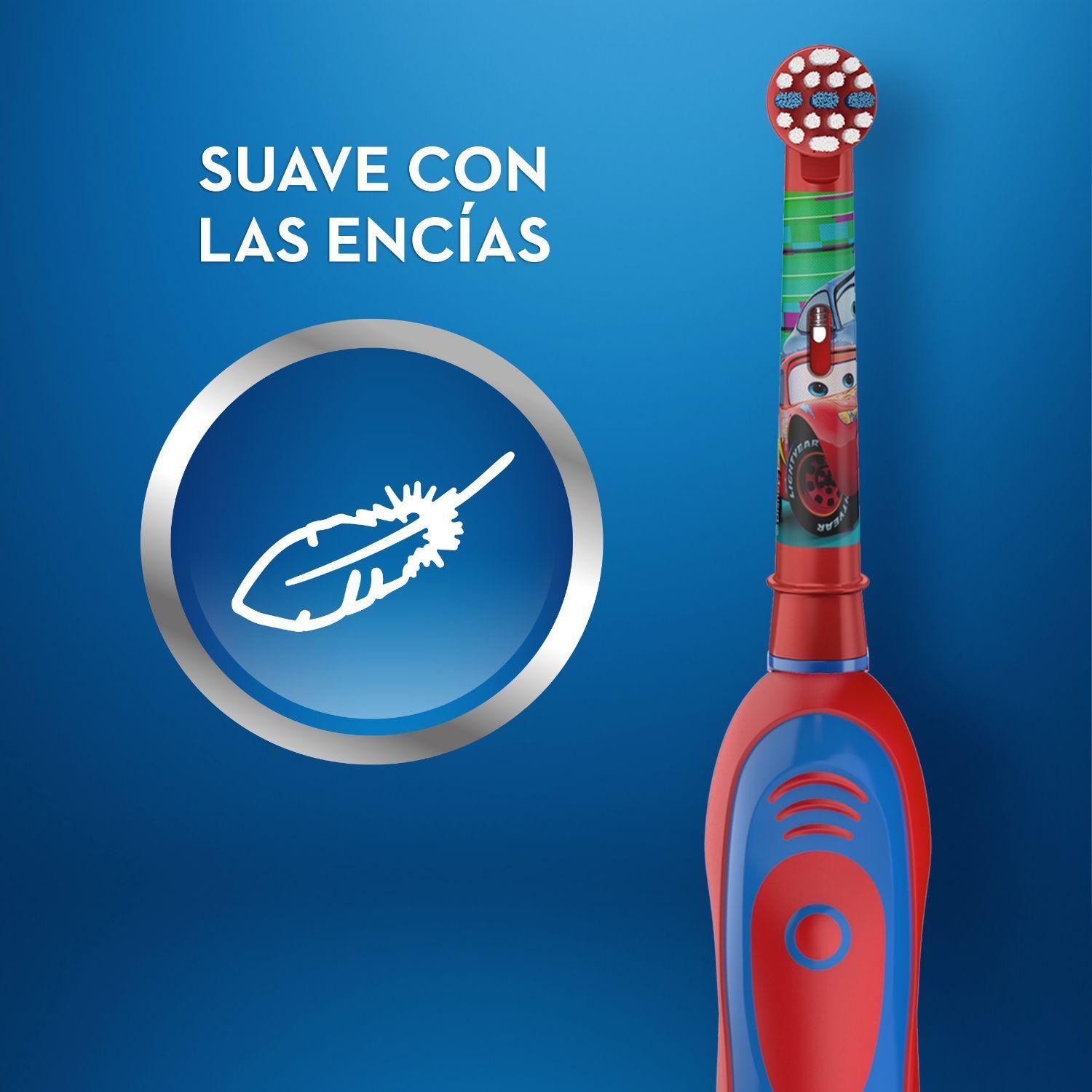 Cepillo De Dientes Eléctrico Oral-B Disney Cars + 2Pilas -7