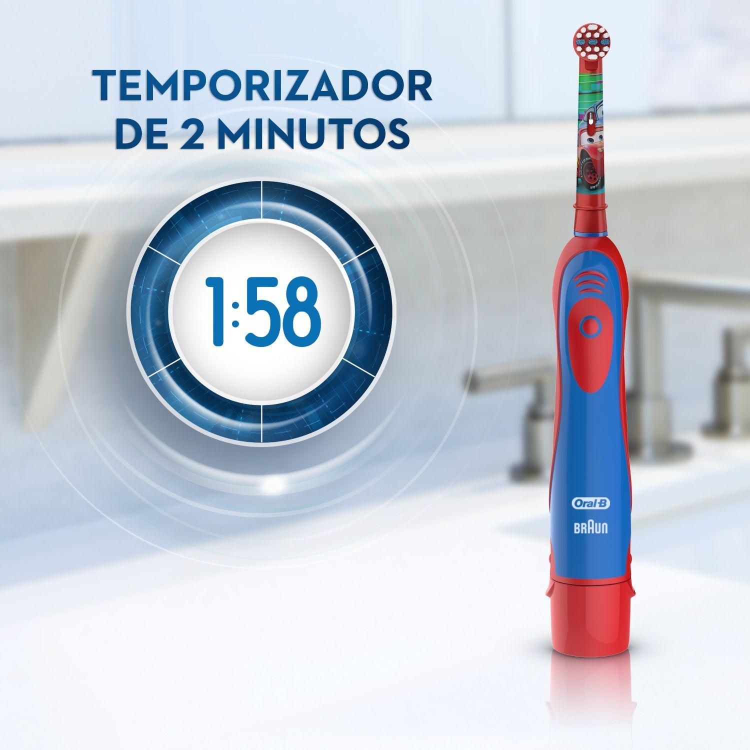 Cepillo De Dientes Eléctrico Oral-B Disney Cars + 2Pilas -8