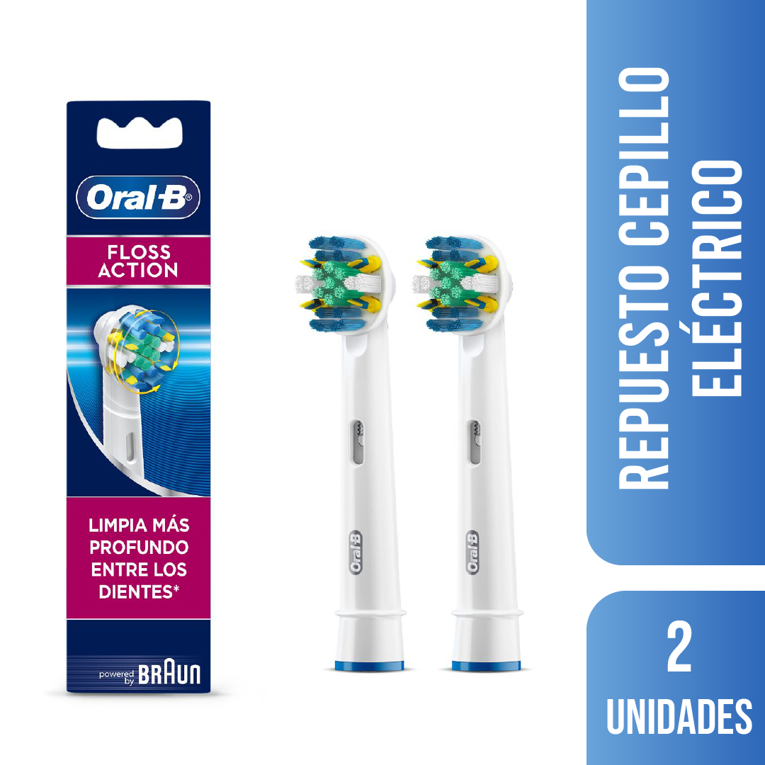 Cabezales De Repuesto Oral-B Pro-Salud Floss Action 2 un-0