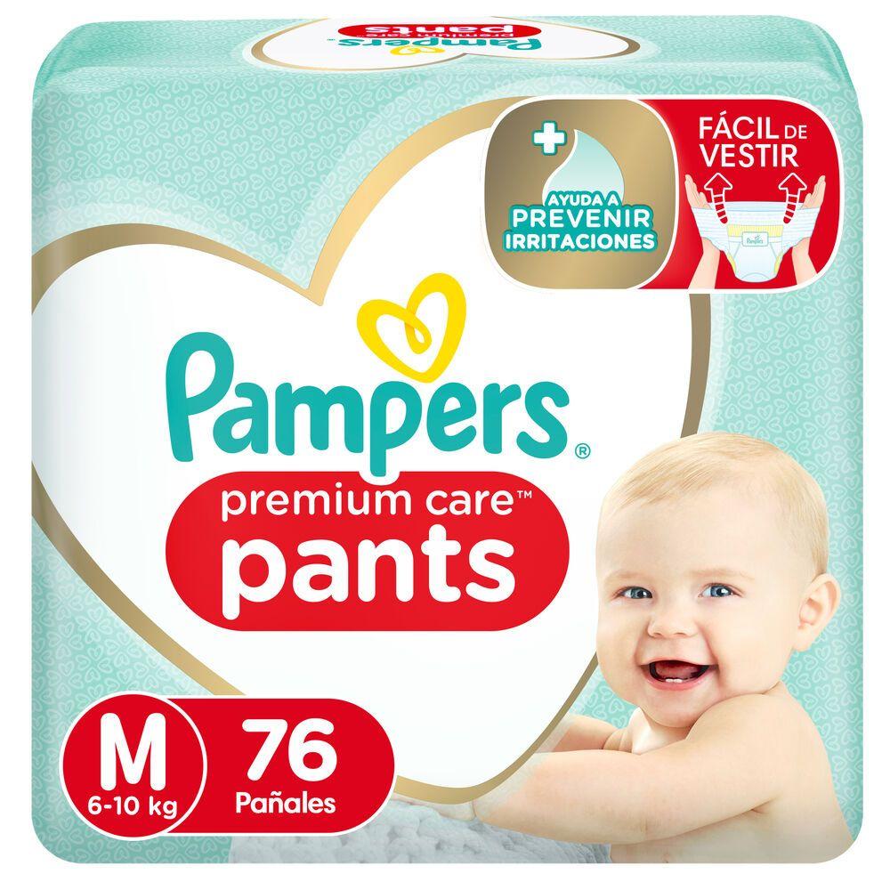 Pañales Pampers Premium Care Pants M 76 Unidades-0