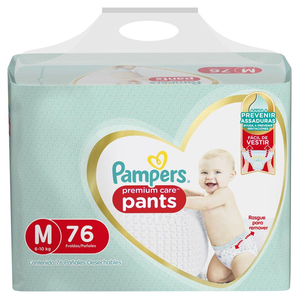 Pañales Pampers Premium Care Pants M 76 Unidades-6