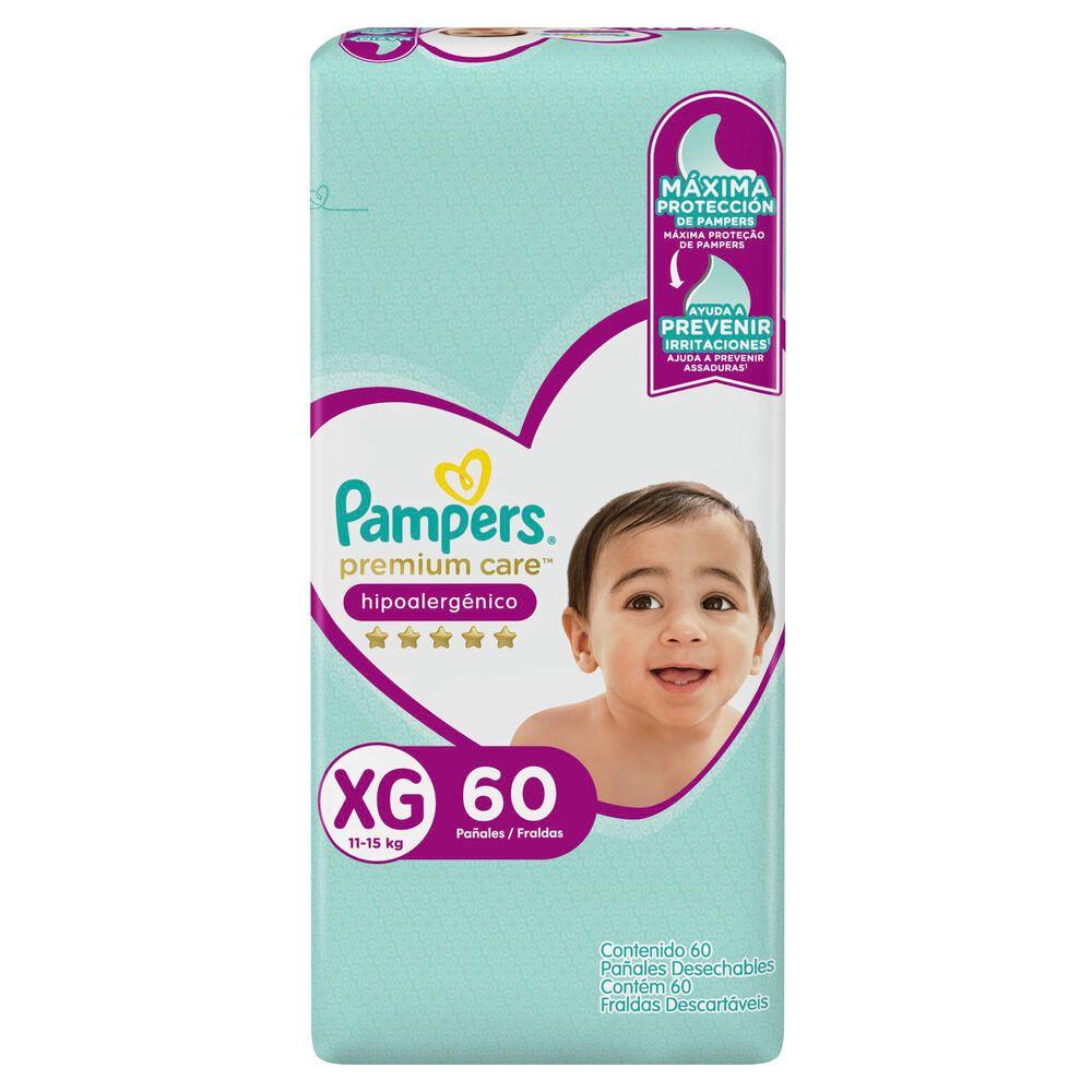 Pañales Pampers Premium Care Talla XG 60 Unidades-6