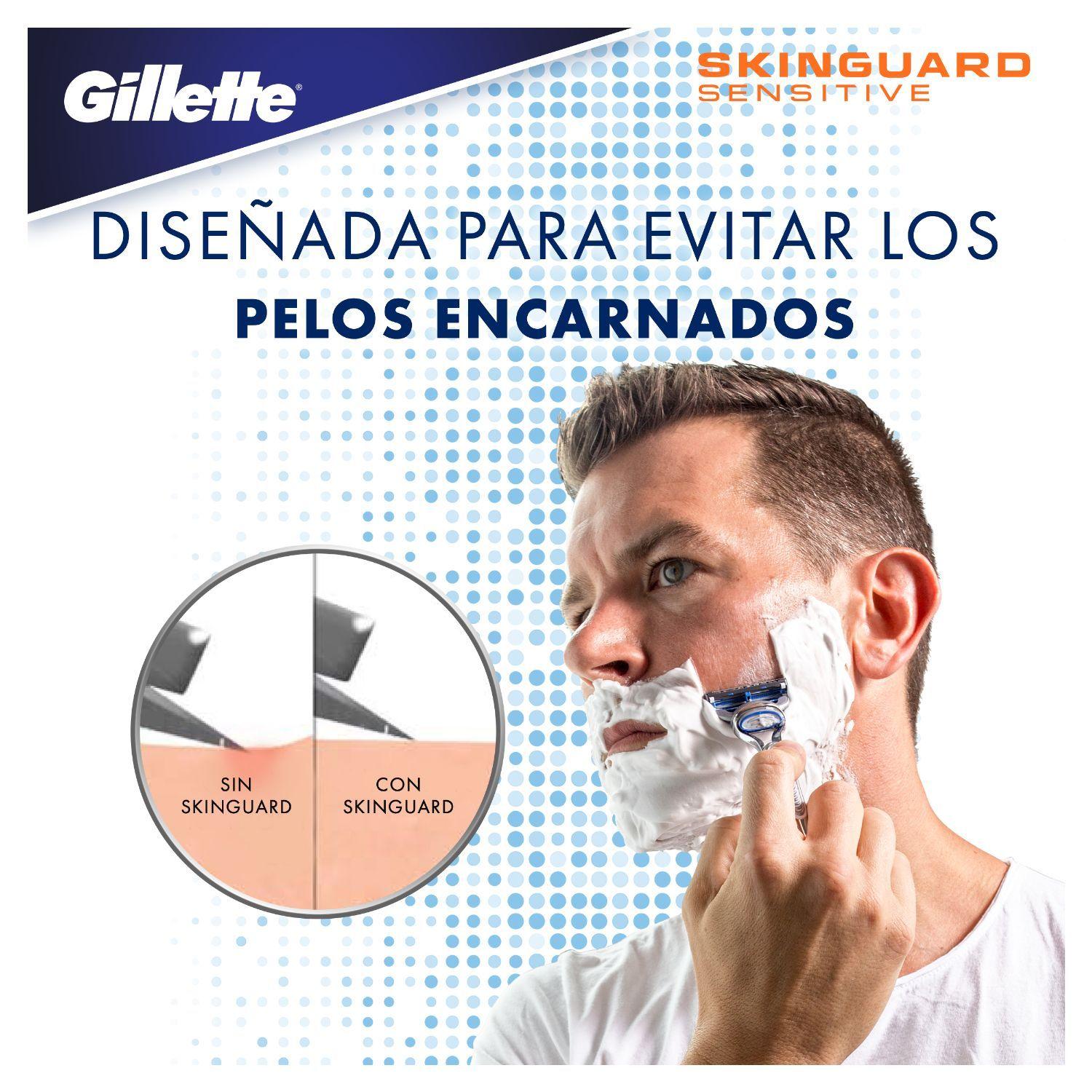 Cartuchos Para Afeitar Gillette Skinguard Sensitive 4 un-1