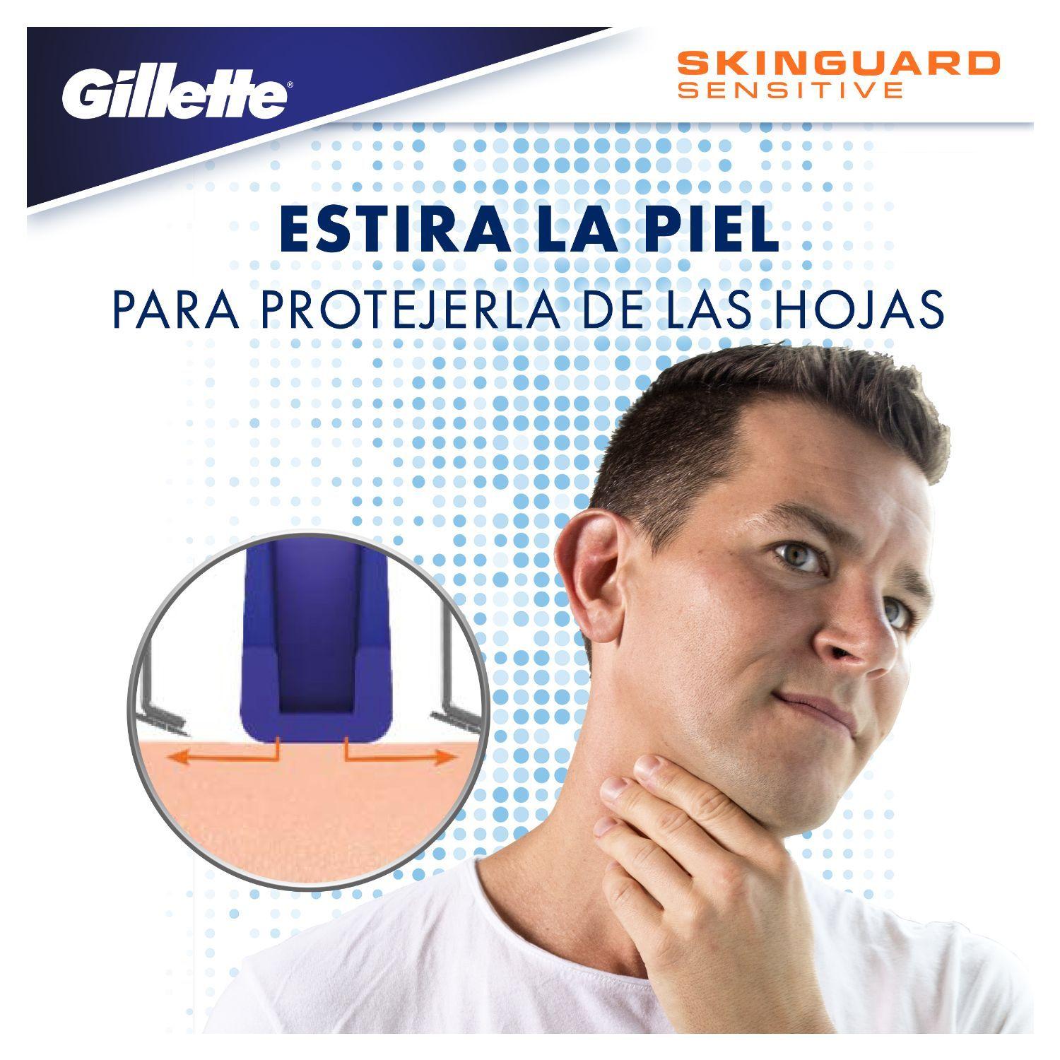 Cartuchos Para Afeitar Gillette Skinguard Sensitive 4 un-2