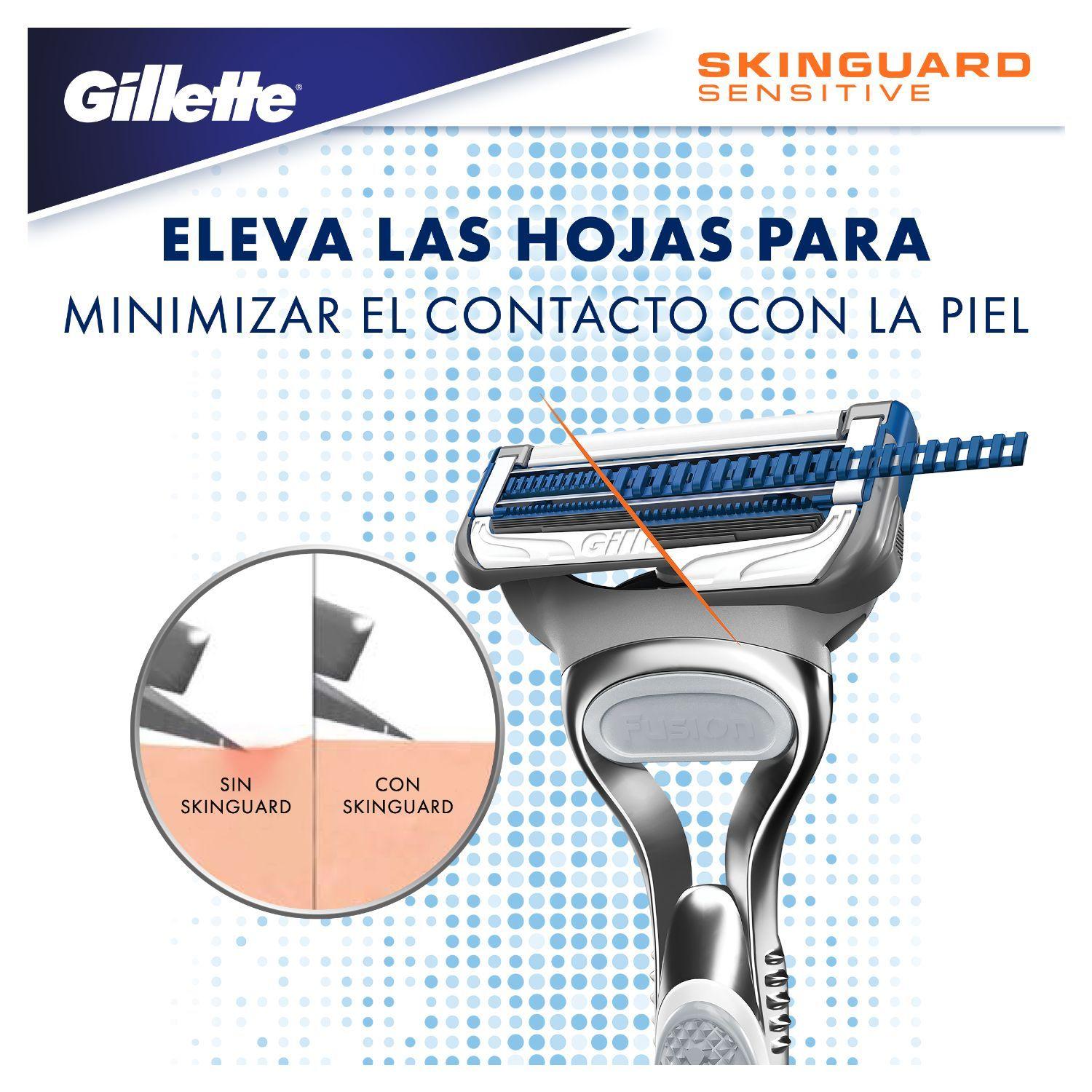 Cartuchos Para Afeitar Gillette Skinguard Sensitive 4 un-3