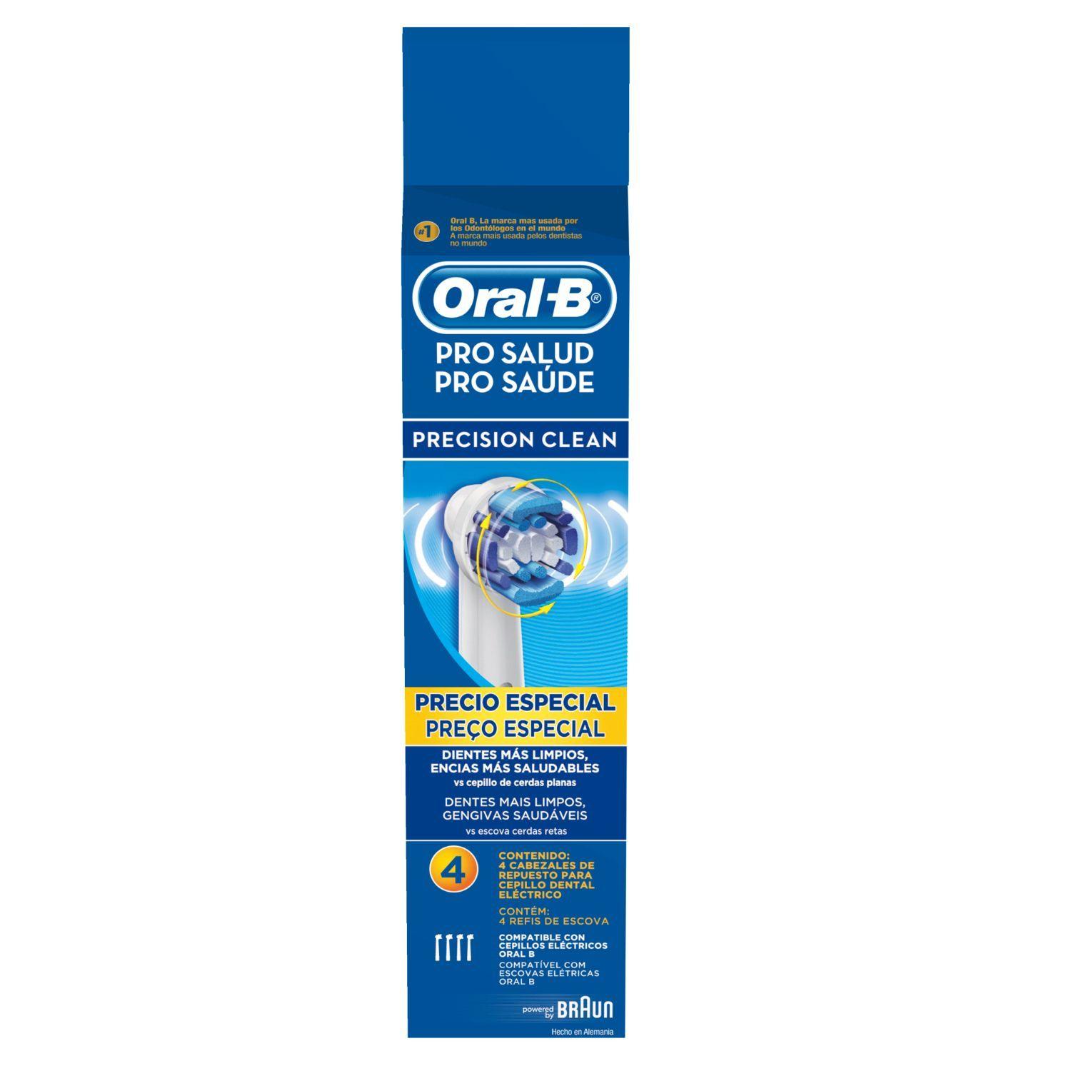 Cabezales De Repuesto Oral-B Pro Salud Precision Clean 4 un-2