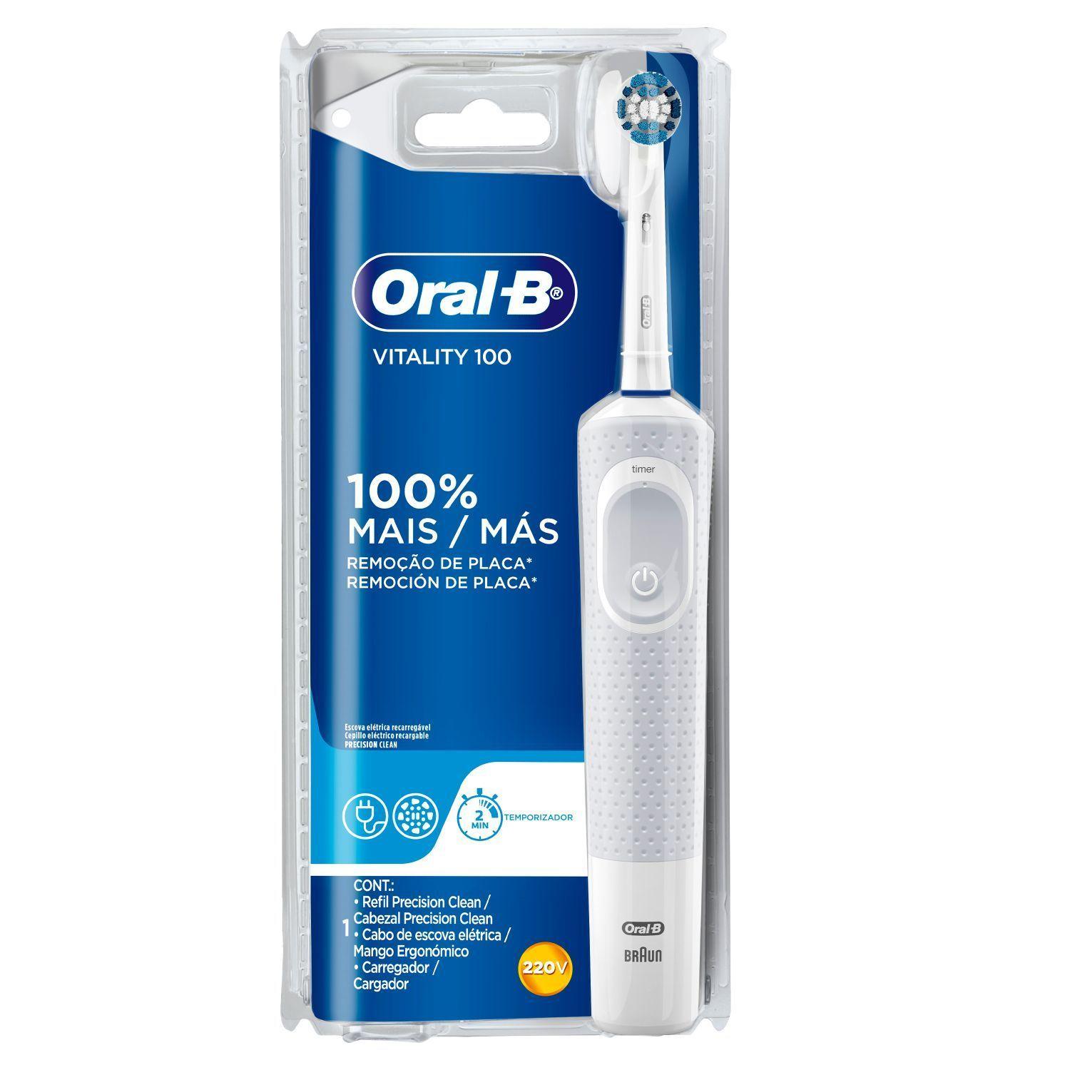 Cepillo De Dientes Eléctrico Oral-B Vitality 100 Recargable-12