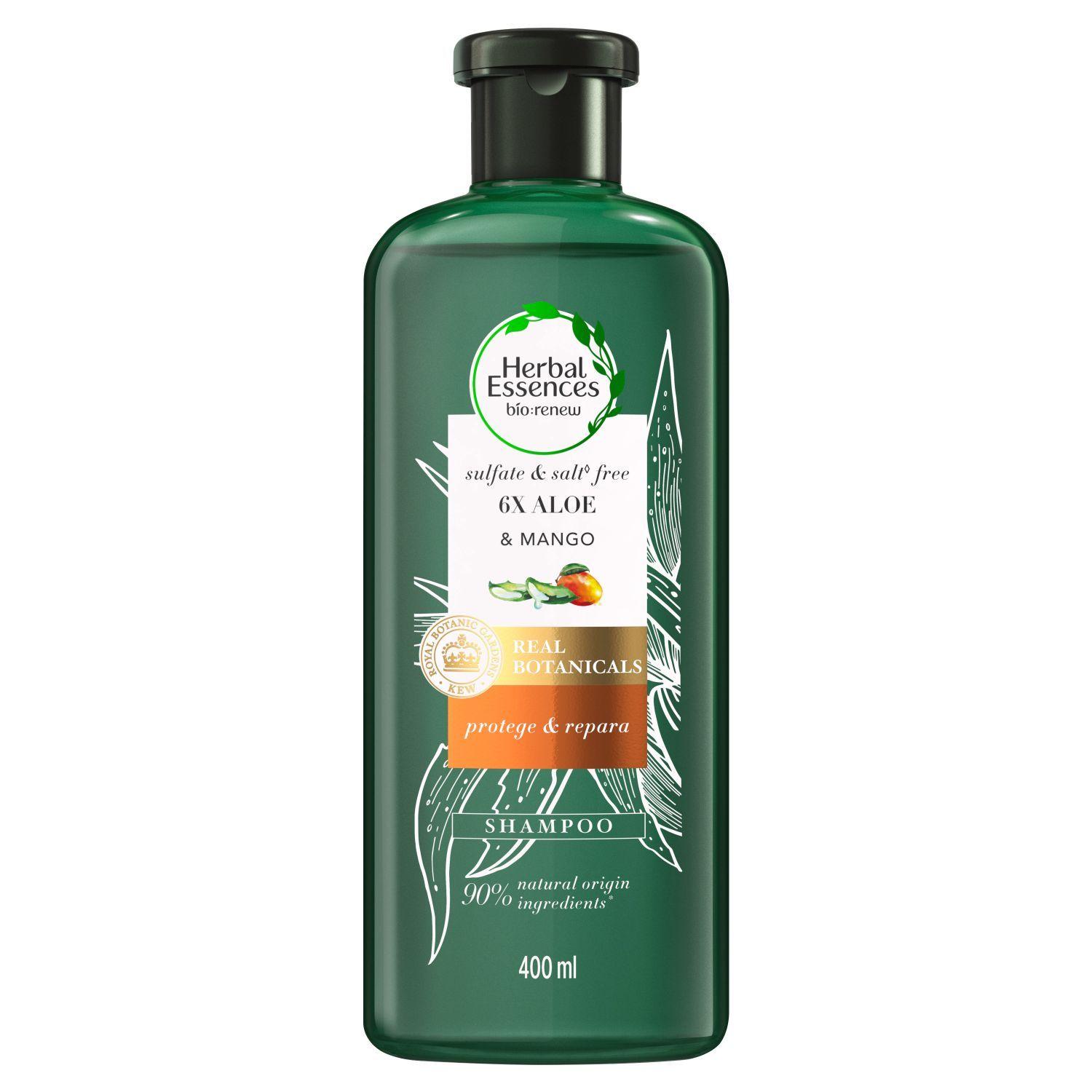 Pack 3 Shampoo Herbal Essences 6X Aloe & Mango 400ml-2
