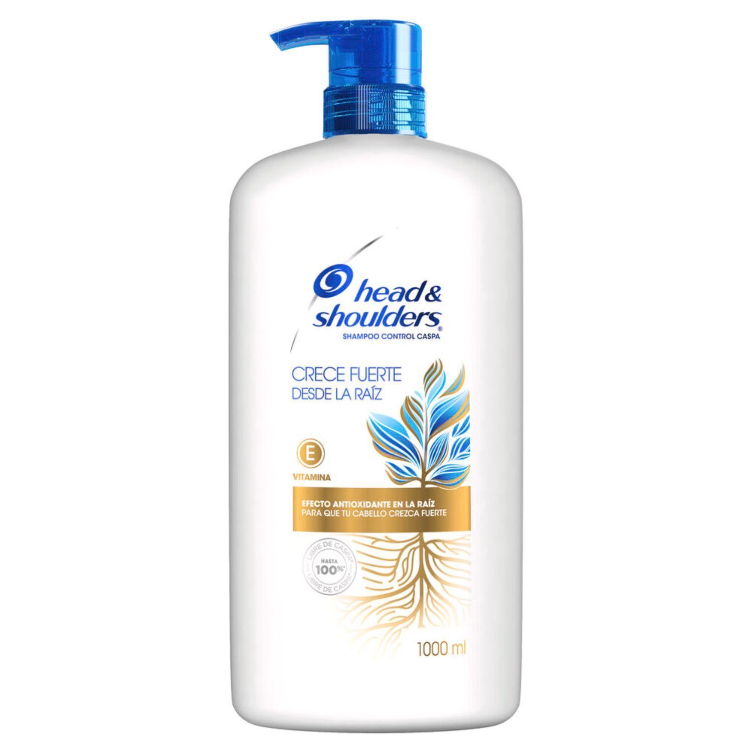 Pack 3 Shampoo Head & Shoulders Crece Fuerte 1L-1