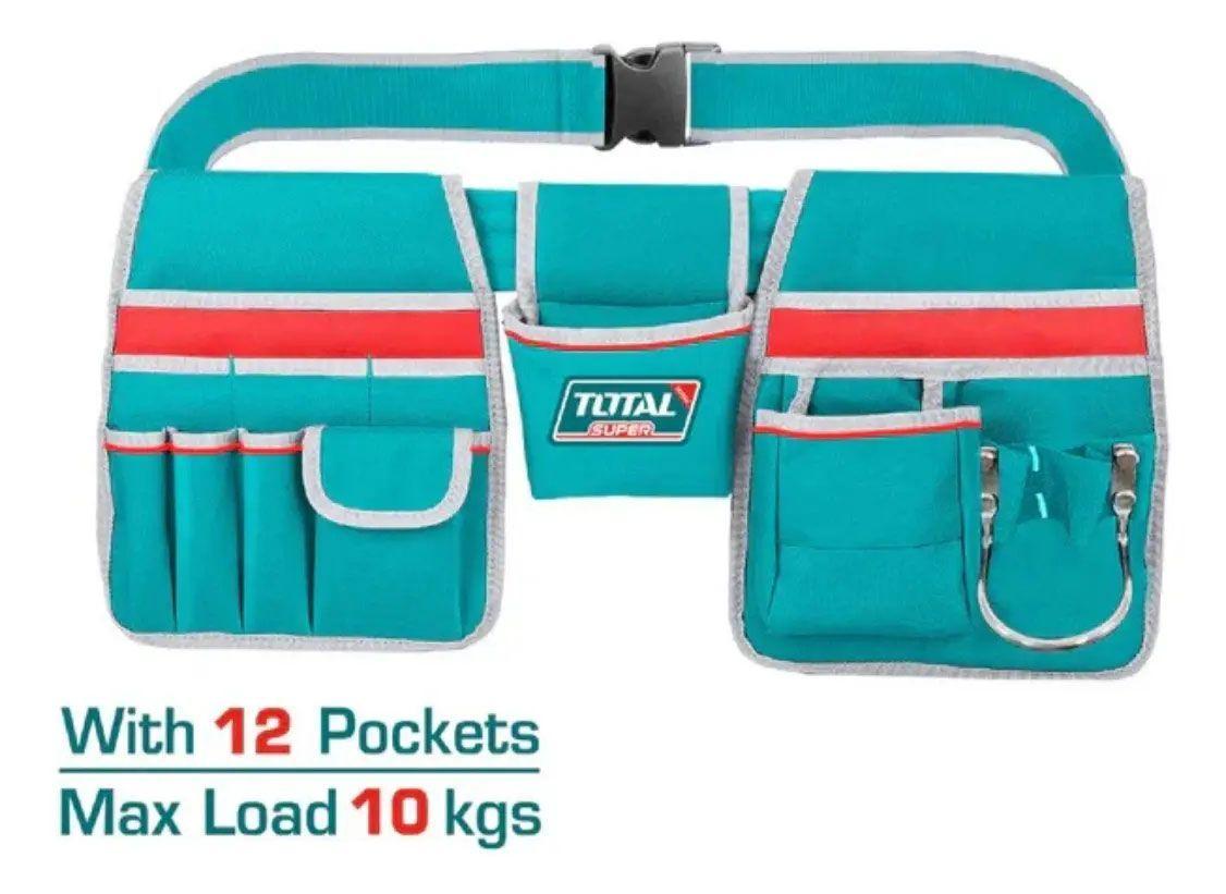 KIT BOLSO MOCHILA CHALECO PORTA HERRAMIENTAS TOTAL-1