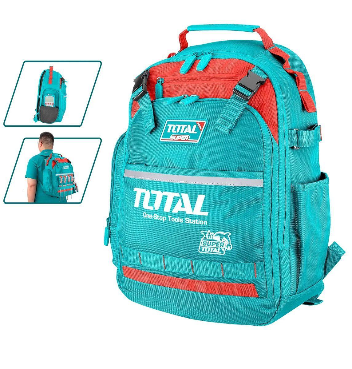 Mochila porta herramientas L nea profesional TOTAL-0