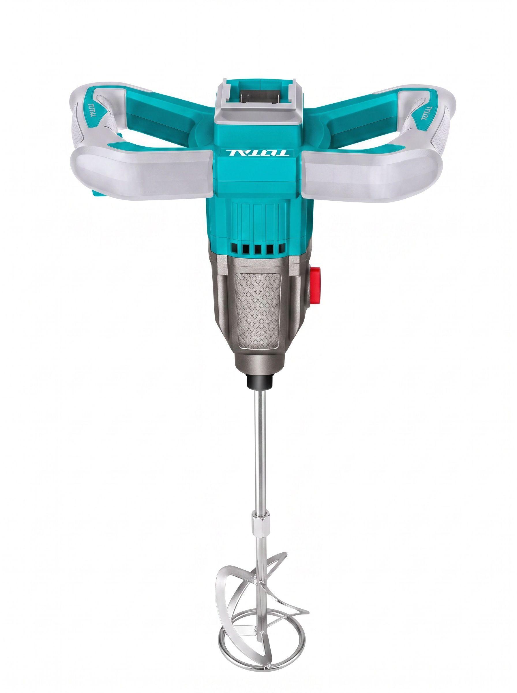 Mezclador Inalambrico 20V con 2 baterías de 4.0 amp y cargador TOTAL-2