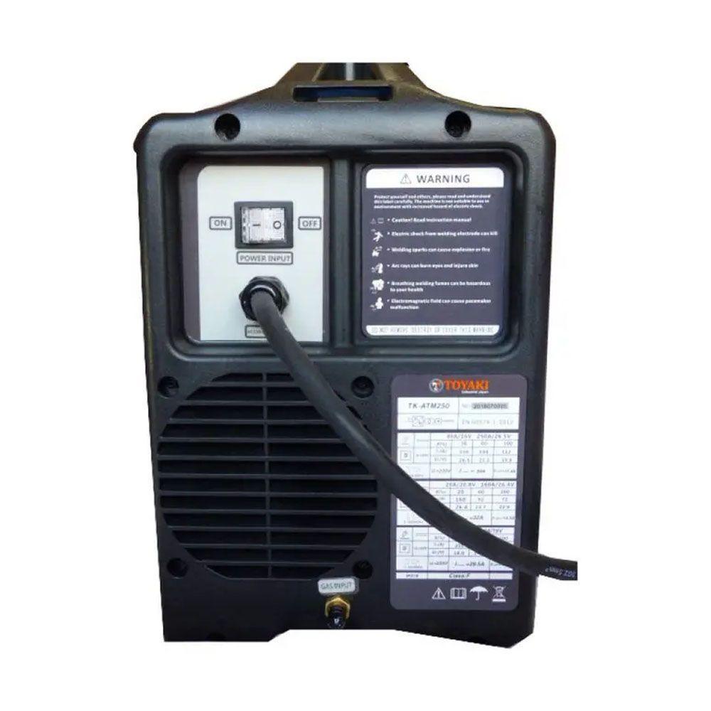 Soldadora Inverter Toyaki TK ATM250 MIG TIG MMA 250A Monof sica-2