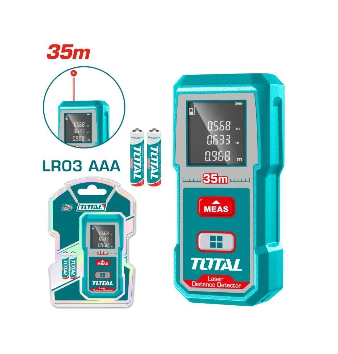 MEDIDOR DE DISTANCIA LASER 35MTS TOTAL-1