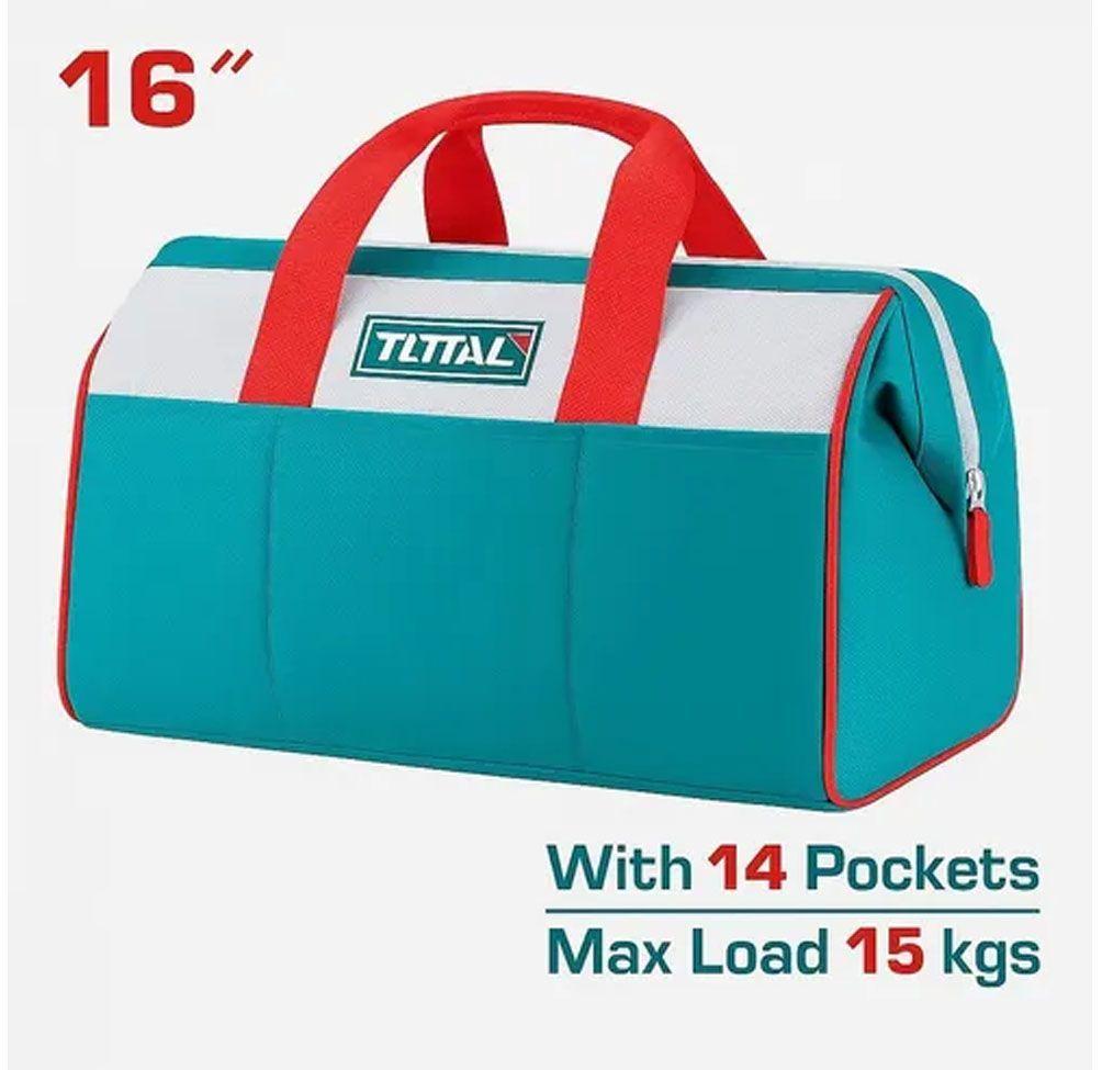 BOLSO PORTA HERRAMIENTAS DE 16PULGADAS TOTAL-2