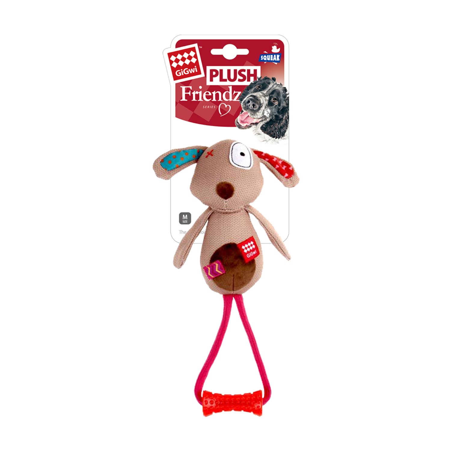 Gigwi Perro Plush Friendz Con Johnny Stick-1