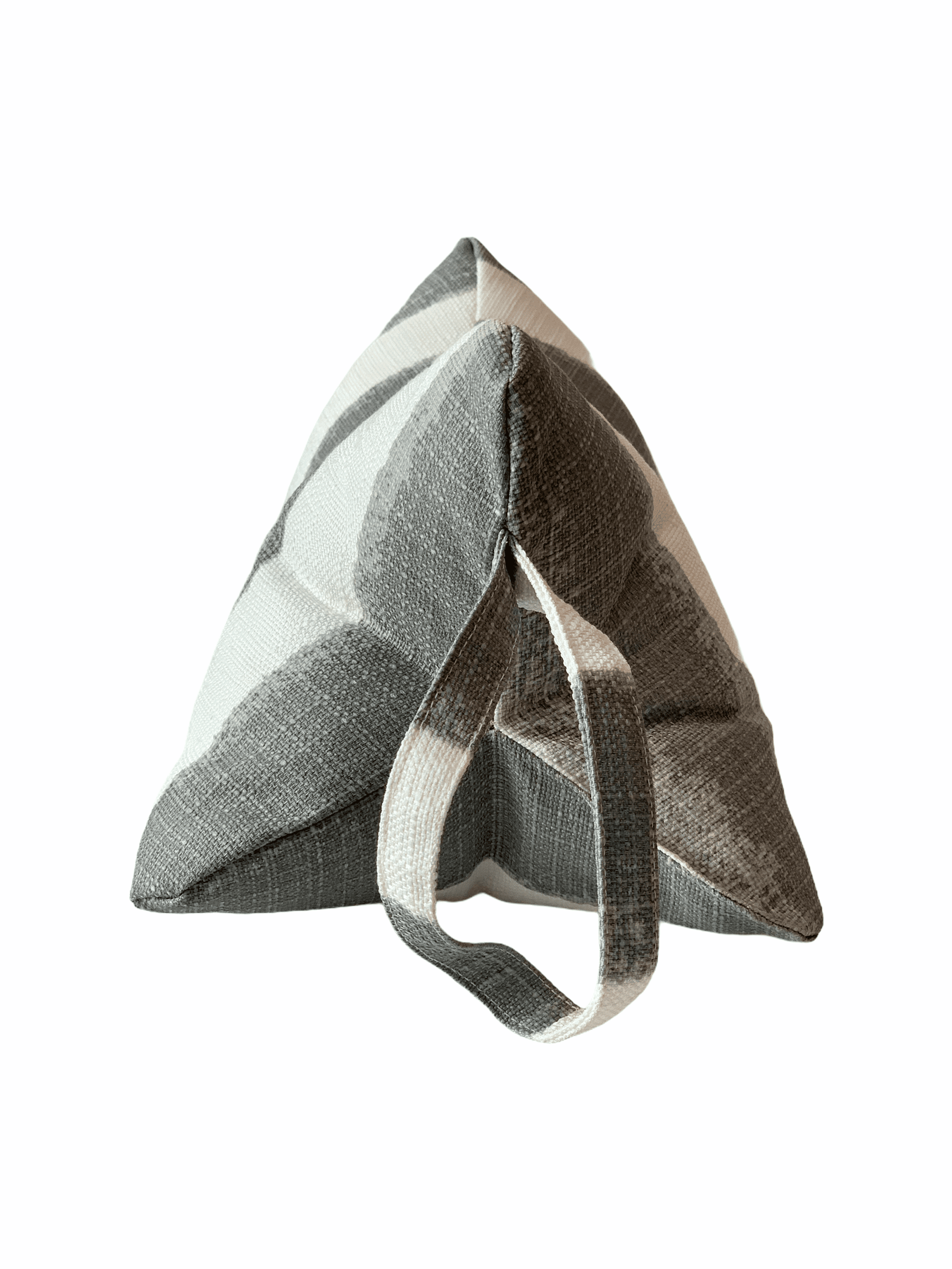 Cojín / Almohada My Pillow Franjas Gris con Blanco-2