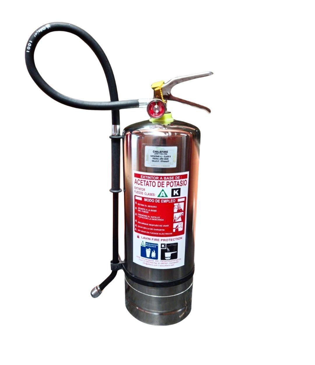 Chilefire Extintor Clase K 10l Para Cocina-1