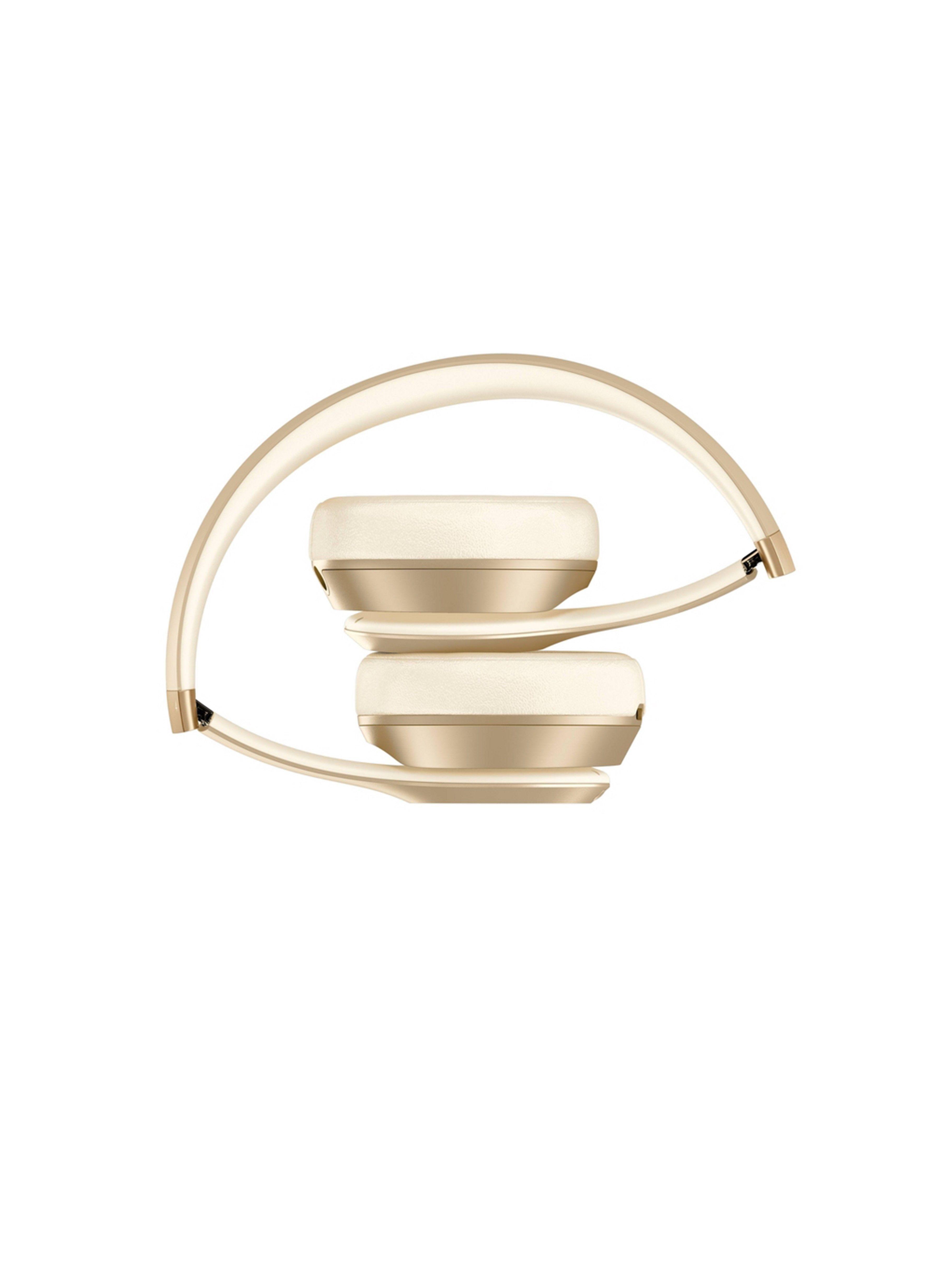 Audifonos Inalambricos Beats Solo 4 Dorado Metalico-4