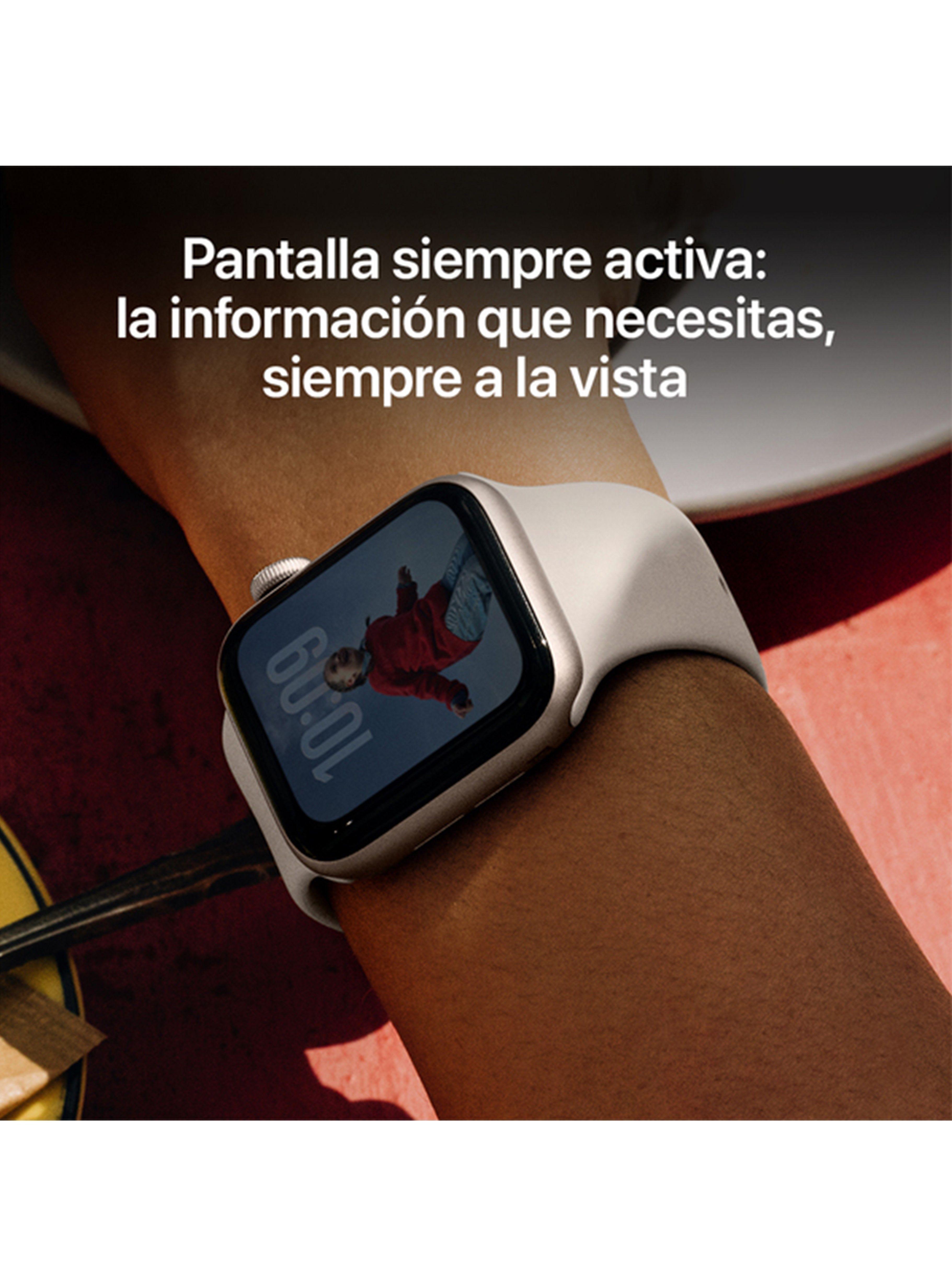Apple Watch SE 3 40mm Aluminio GPS Sport Band SM Midnight-4
