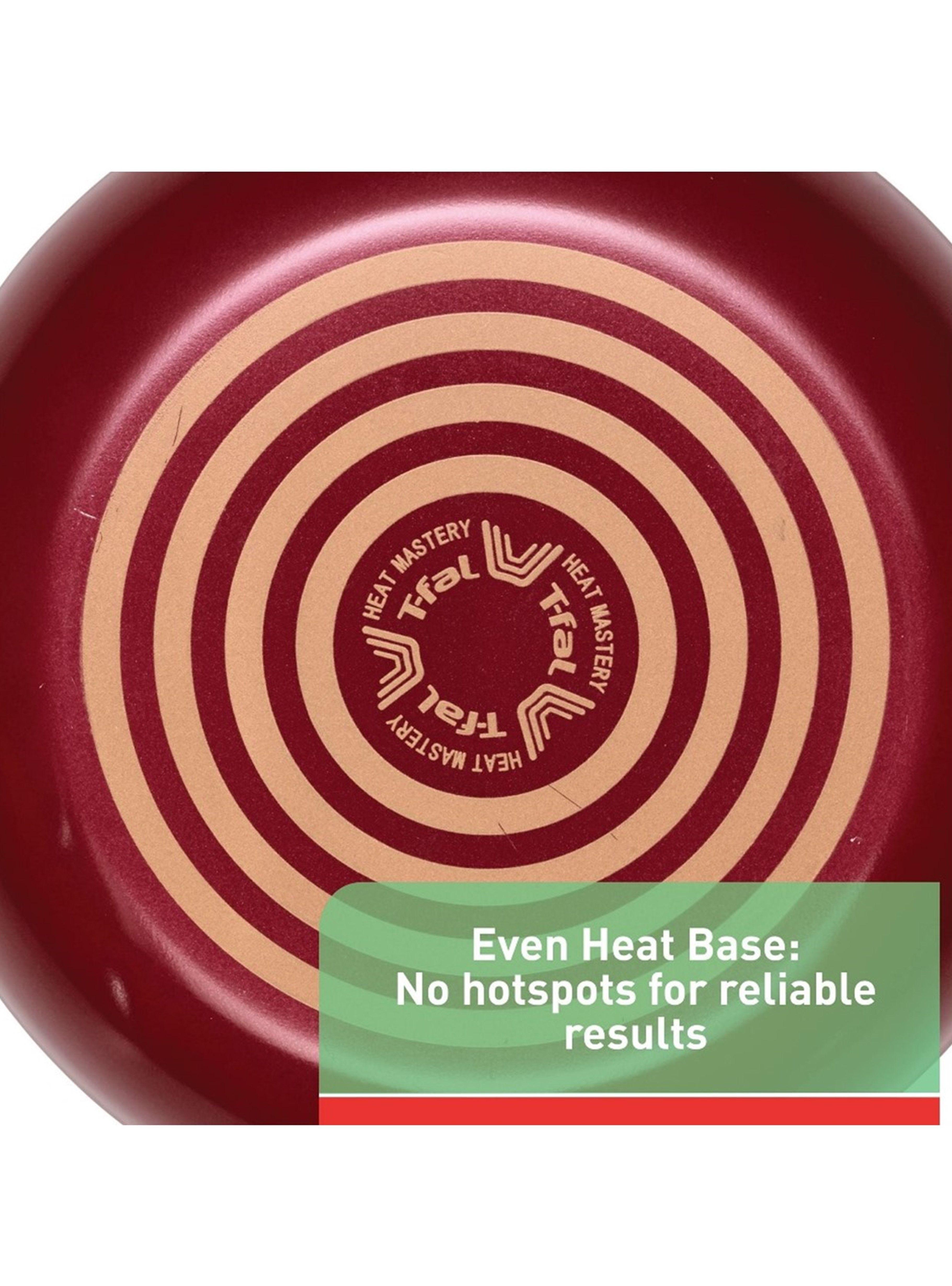 Set De Ollas TFAL 21 Piezas Antiadherente Cuerpo de Aluminio Rojo-3