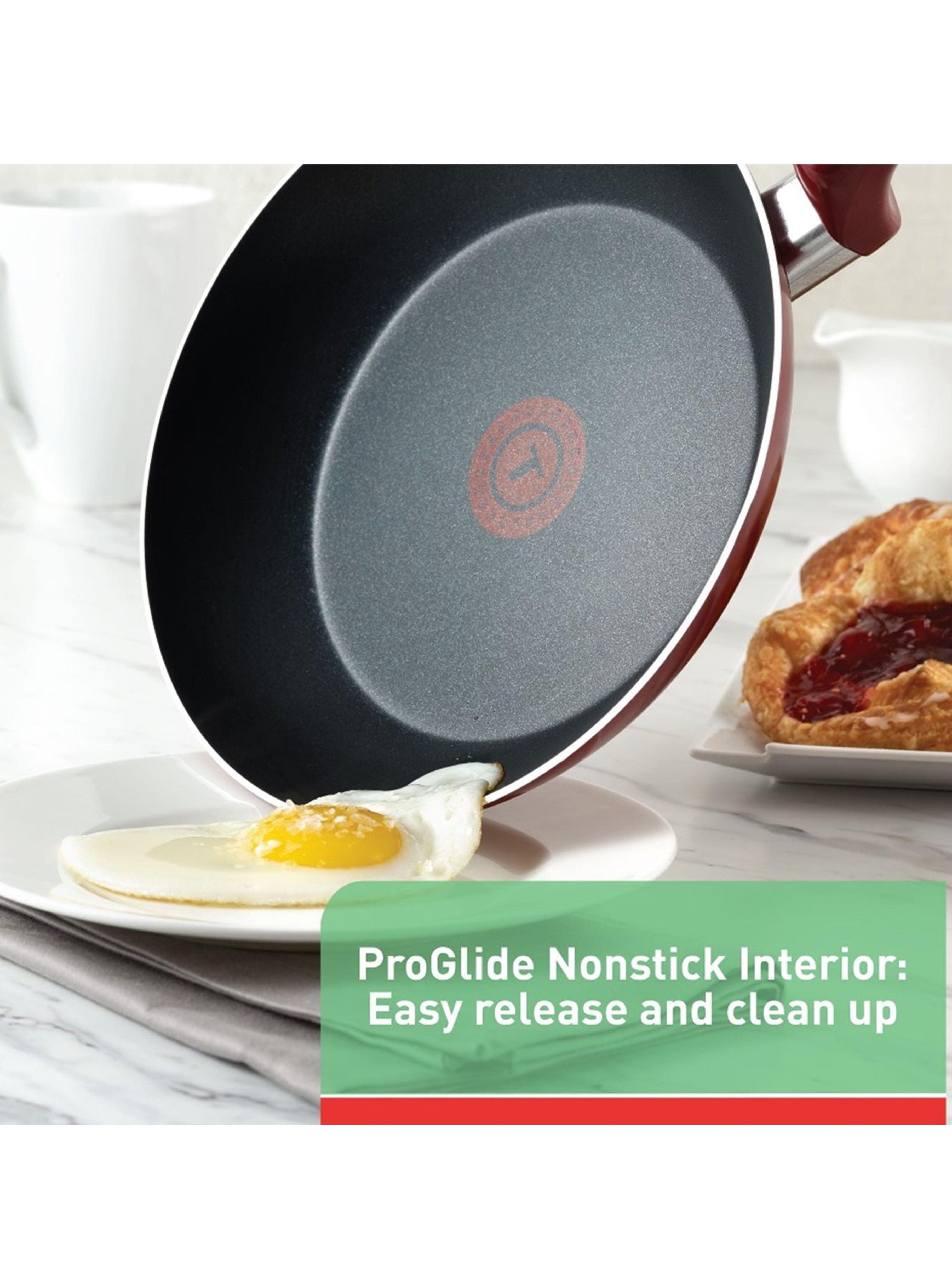 Set De Ollas TFAL 21 Piezas Antiadherente Cuerpo de Aluminio Rojo-4