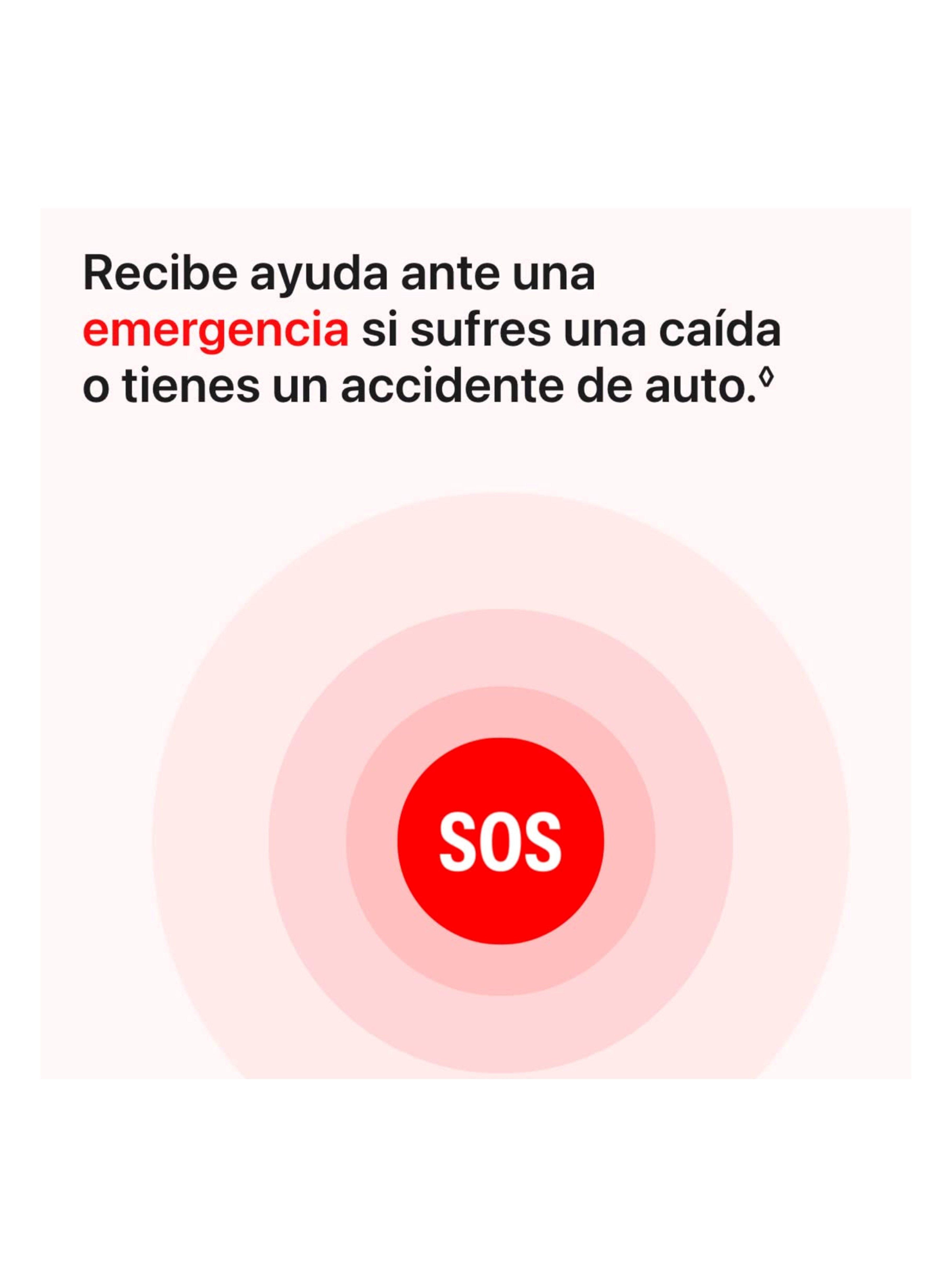 Apple Watch SE 2.ª Gen (GPS) Aluminio 40mm - S/M - Starlight-6