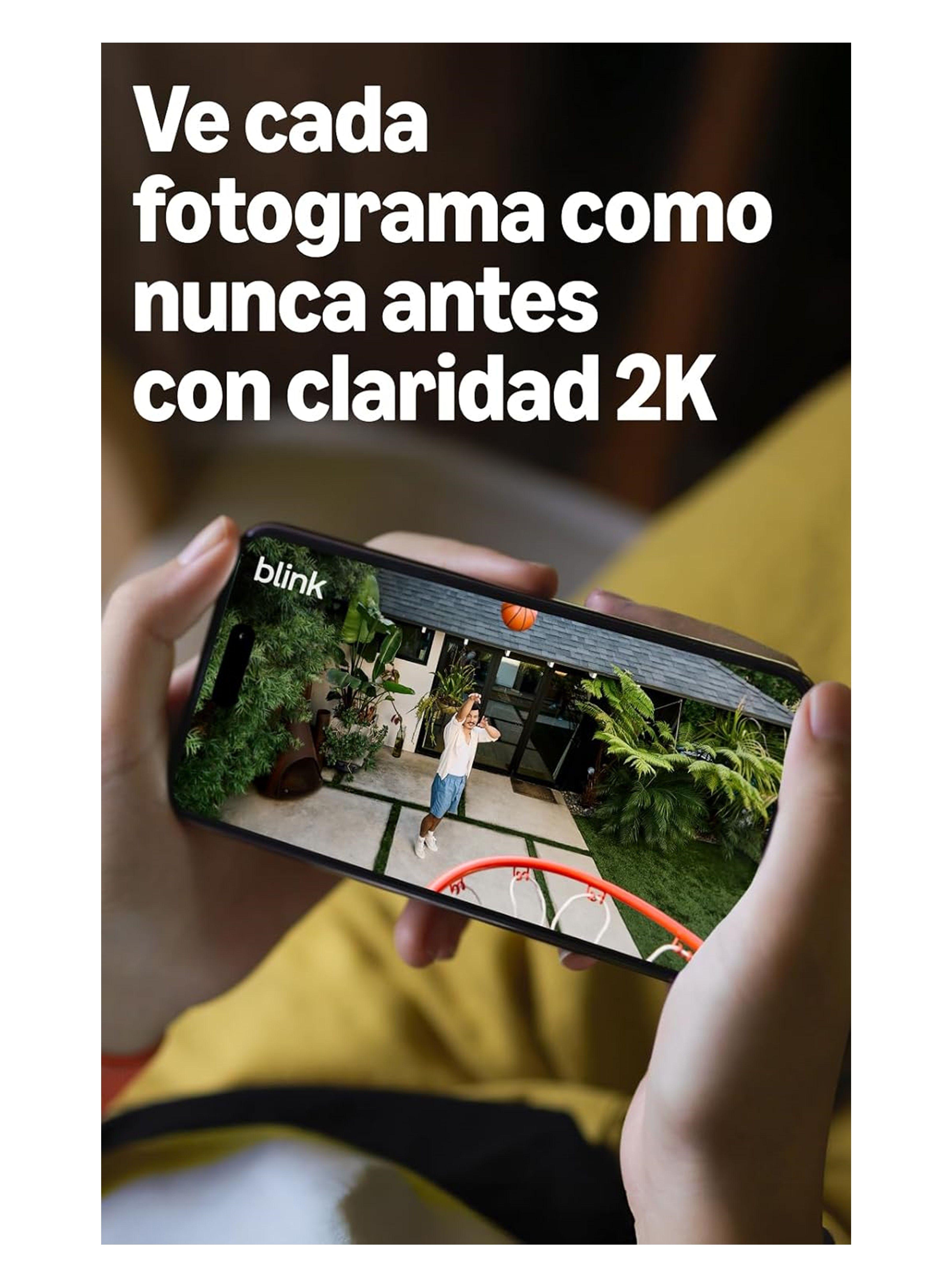 Camara de Seguridad Blink Outdoor 2k Pack de 5 Negro-2