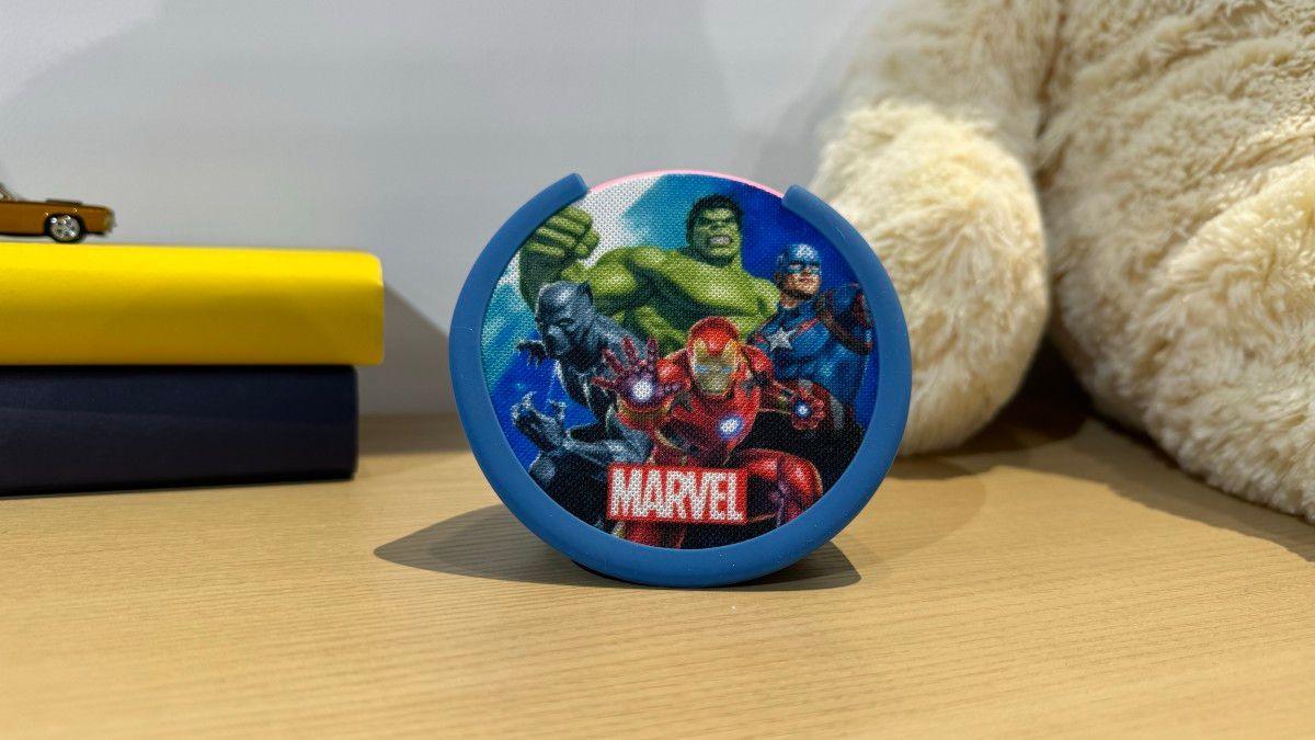 Parlante Inteligente Amazon Echo Pop Kids Marvel's Avengers-2