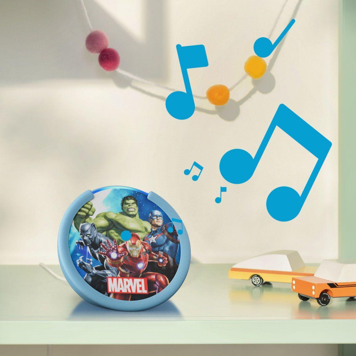 Parlante Inteligente Amazon Echo Pop Kids Marvel's Avengers-3